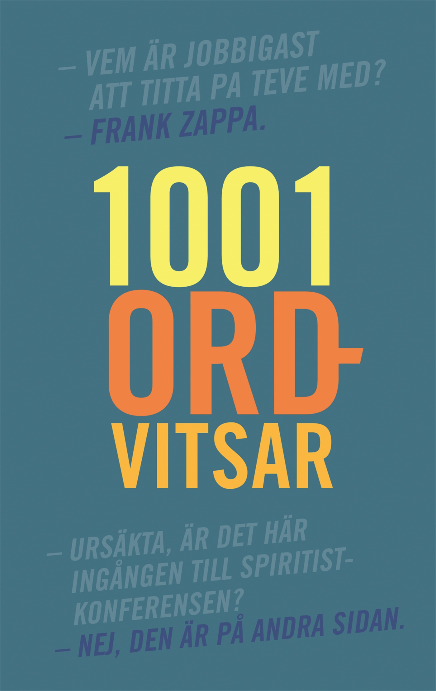 Omslag: 1001 ordvitsar