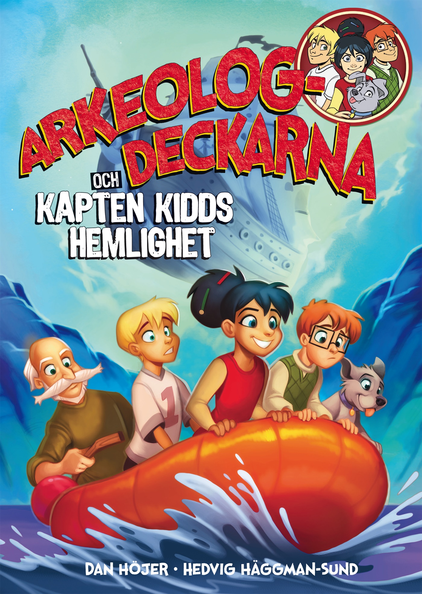 Omslag: Arkeologdeckarna och Kapten Kidds hemlighet