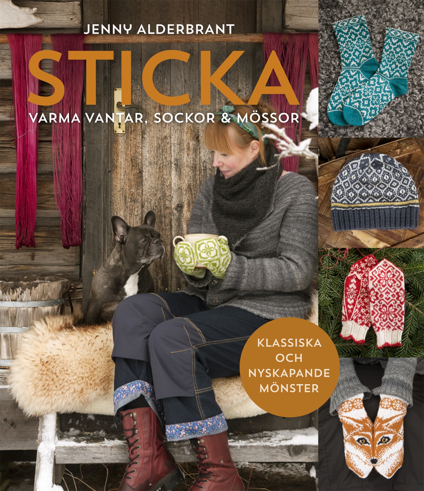 Omslag: Sticka varma vantar, sockor och mössor