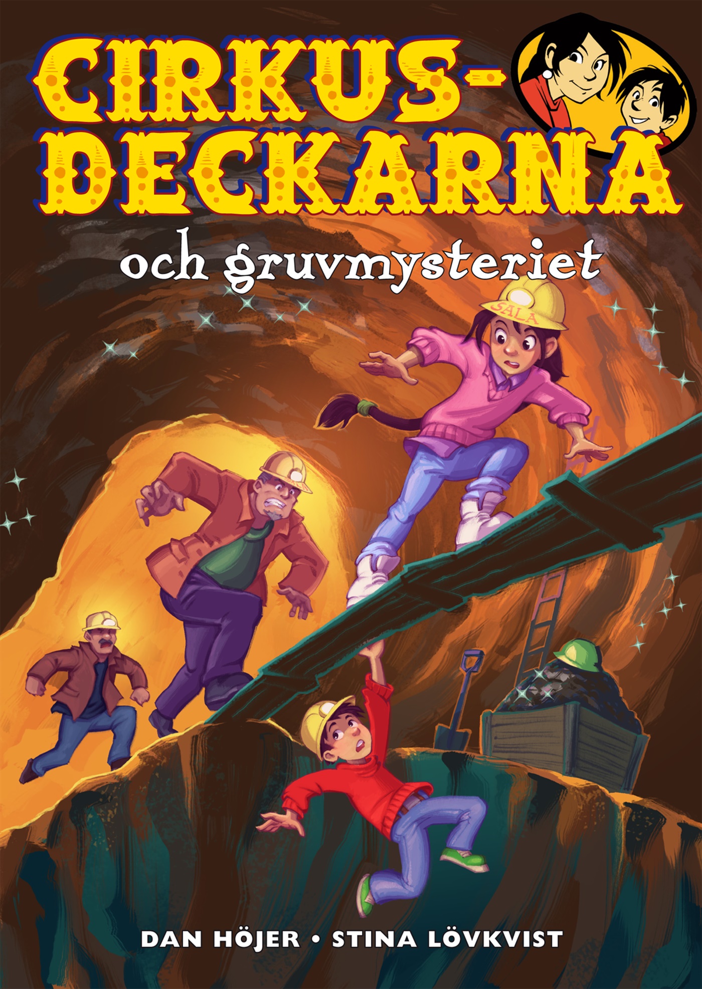 Omslag: Cirkusdeckarna och gruvmysteriet