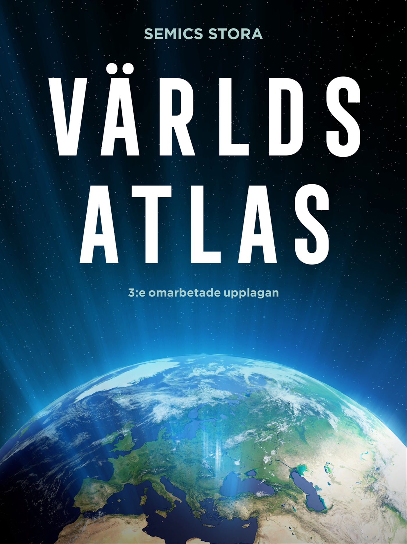 Omslag: Semics stora världsatlas