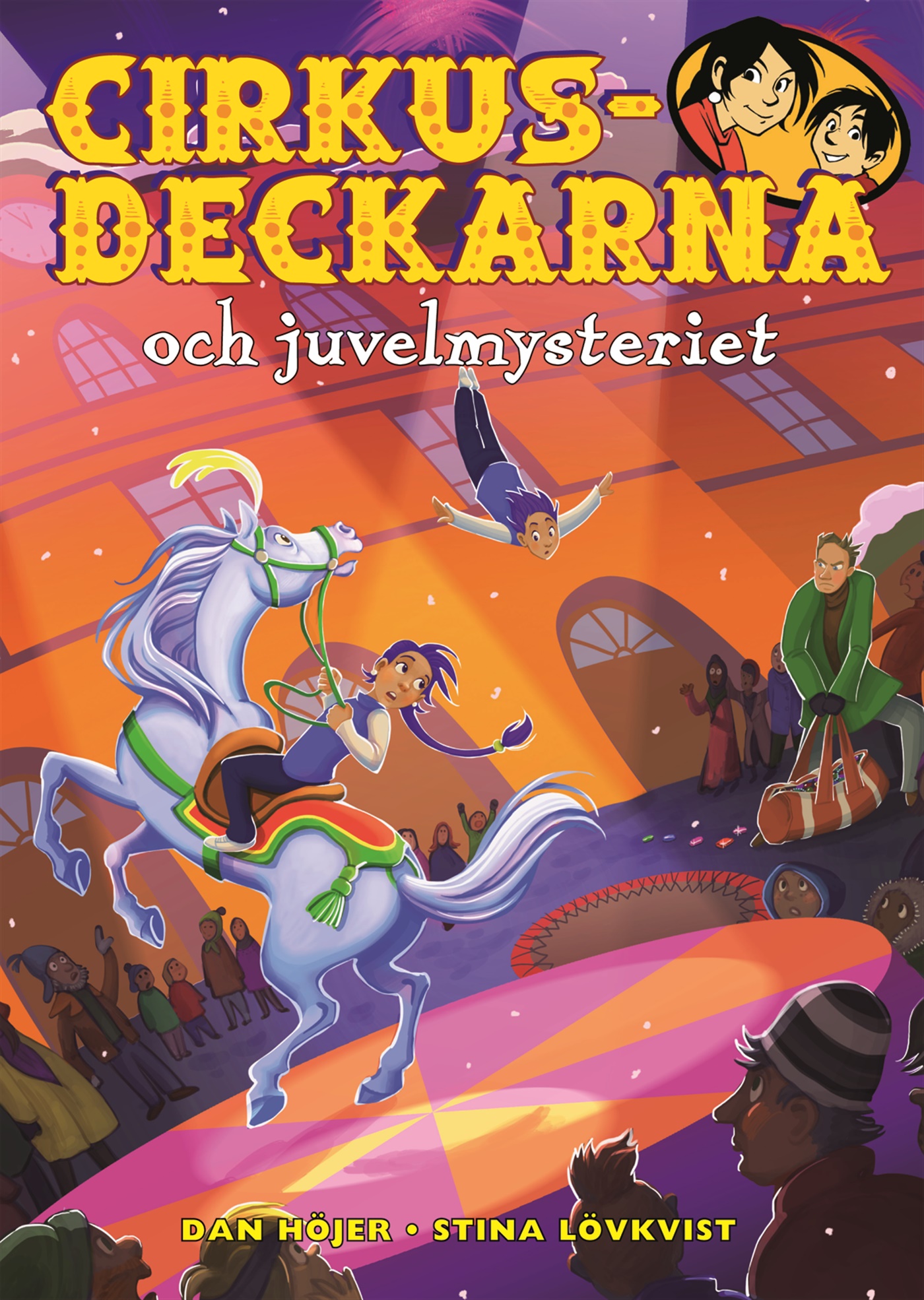 Omslag: Cirkusdeckarna och juvelmysteriet