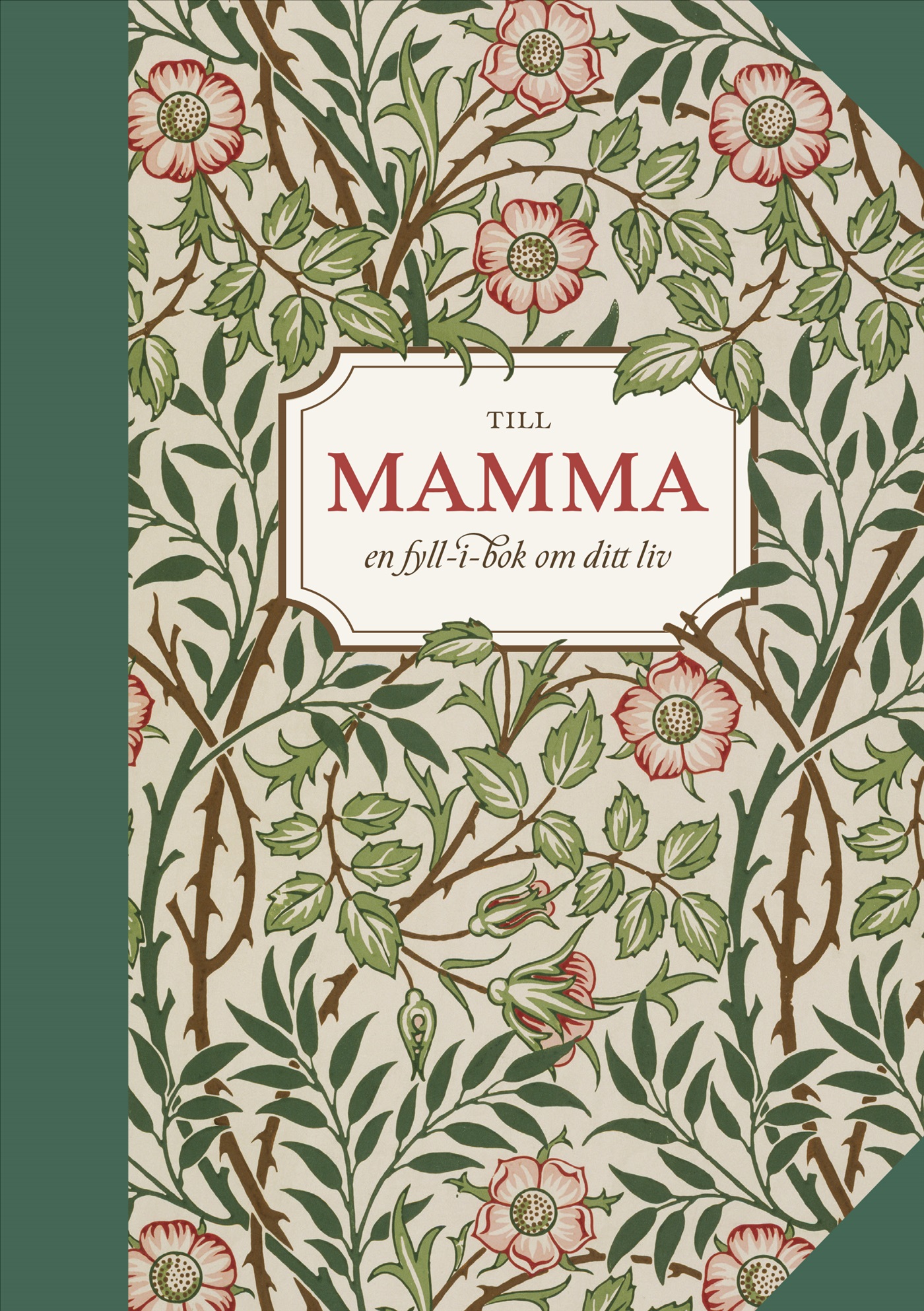 Omslag: Till mamma : en fyll-i-bok om ditt liv