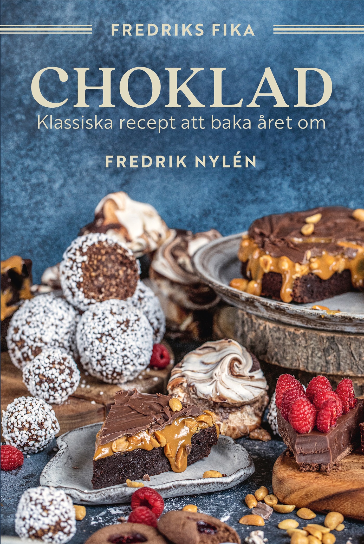 Omslag: Fredriks fika : choklad