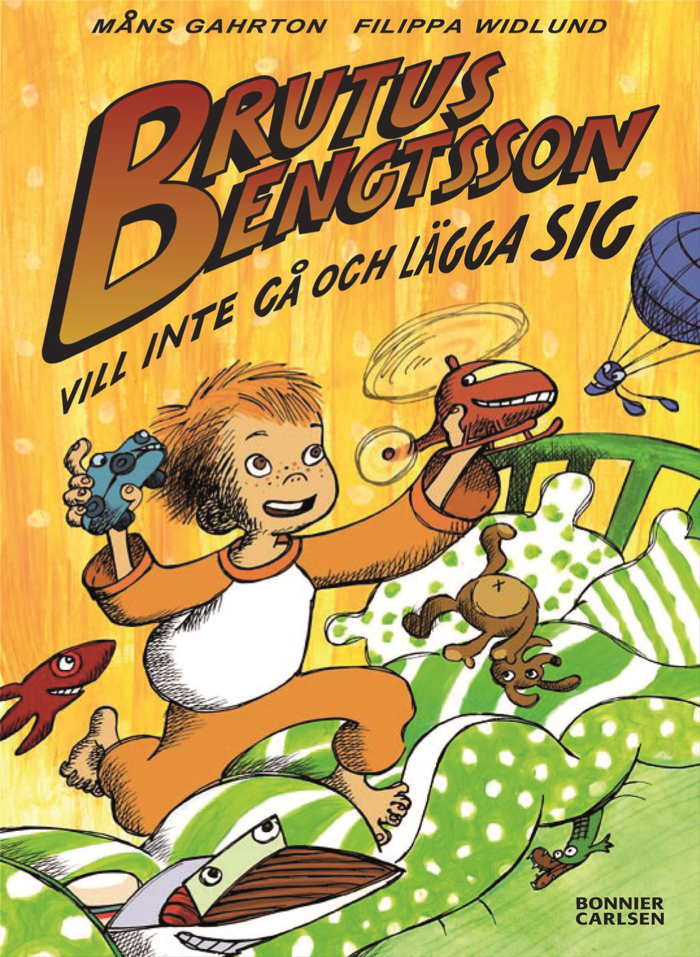 Omslag: Brutus Bengtsson vill inte gå och lägga sig