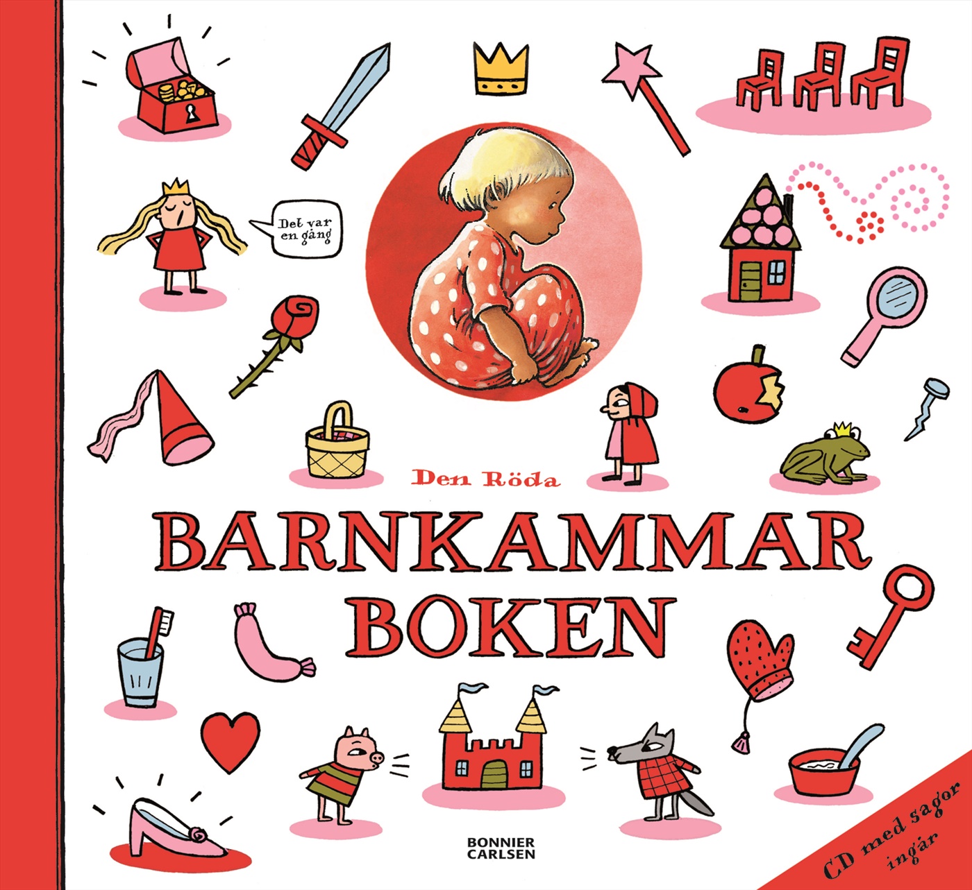Omslag: Den röda barnkammarboken
