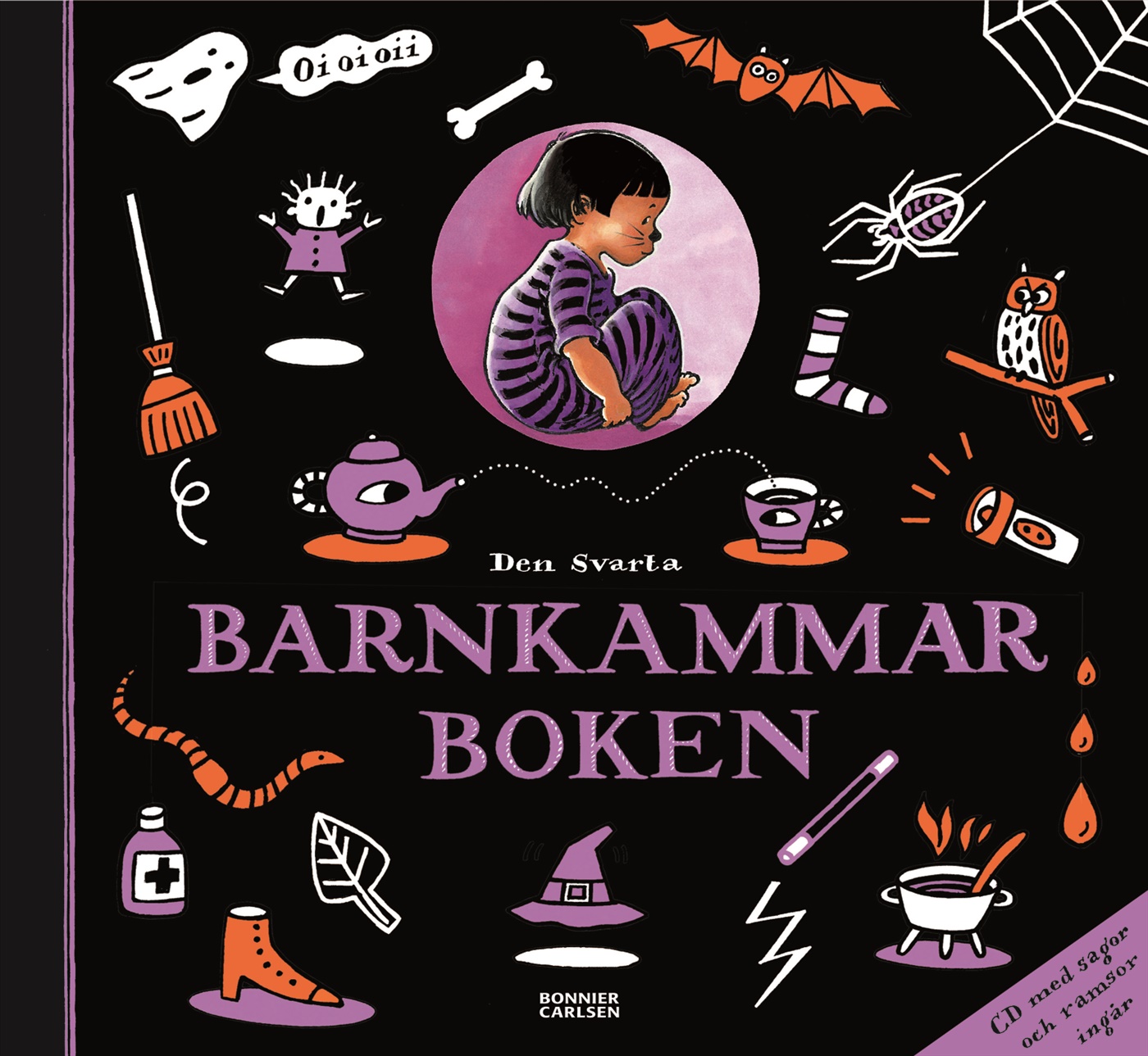 Omslag: Den svarta barnkammarboken