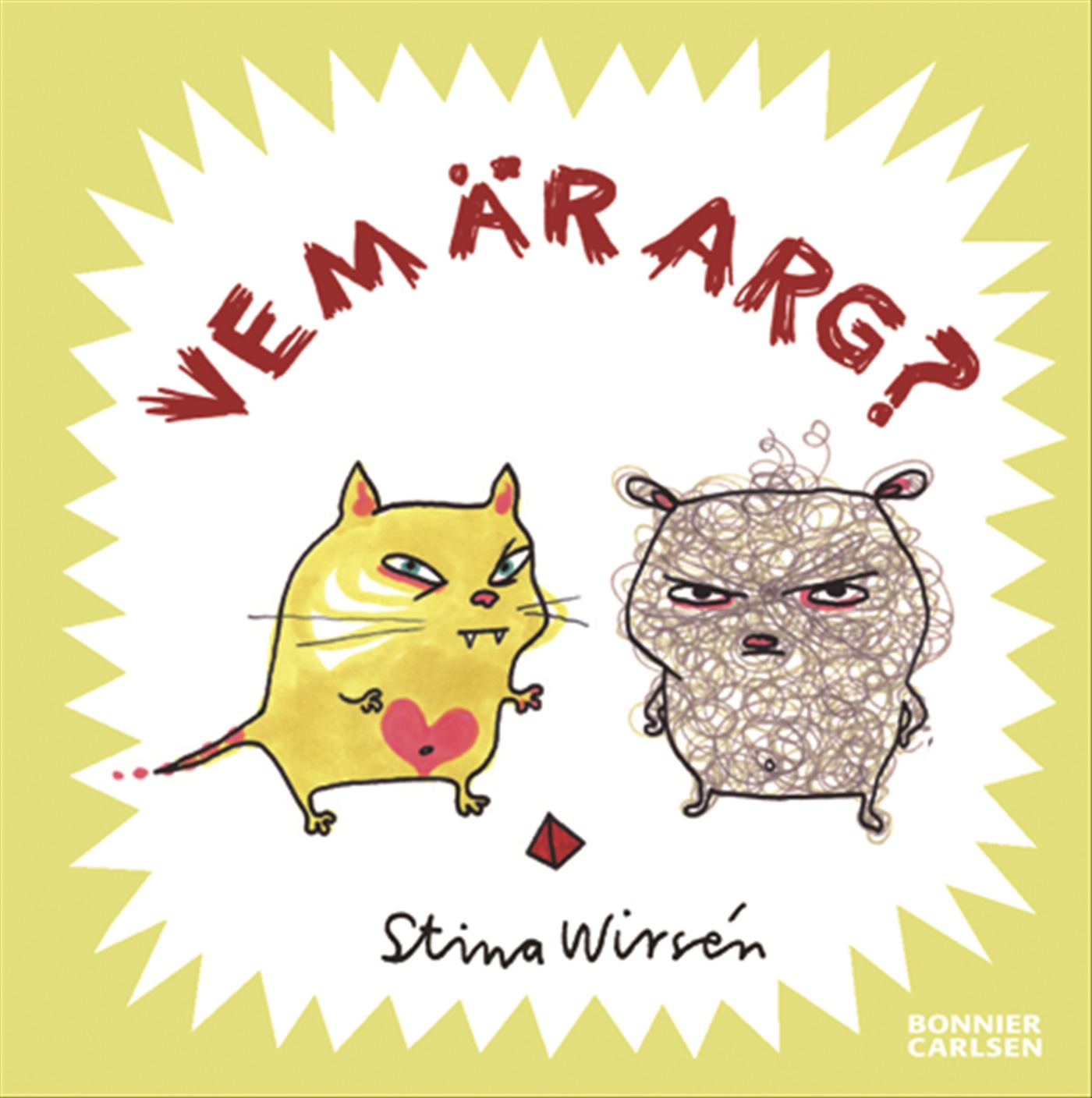 Omslag: Vem är arg?