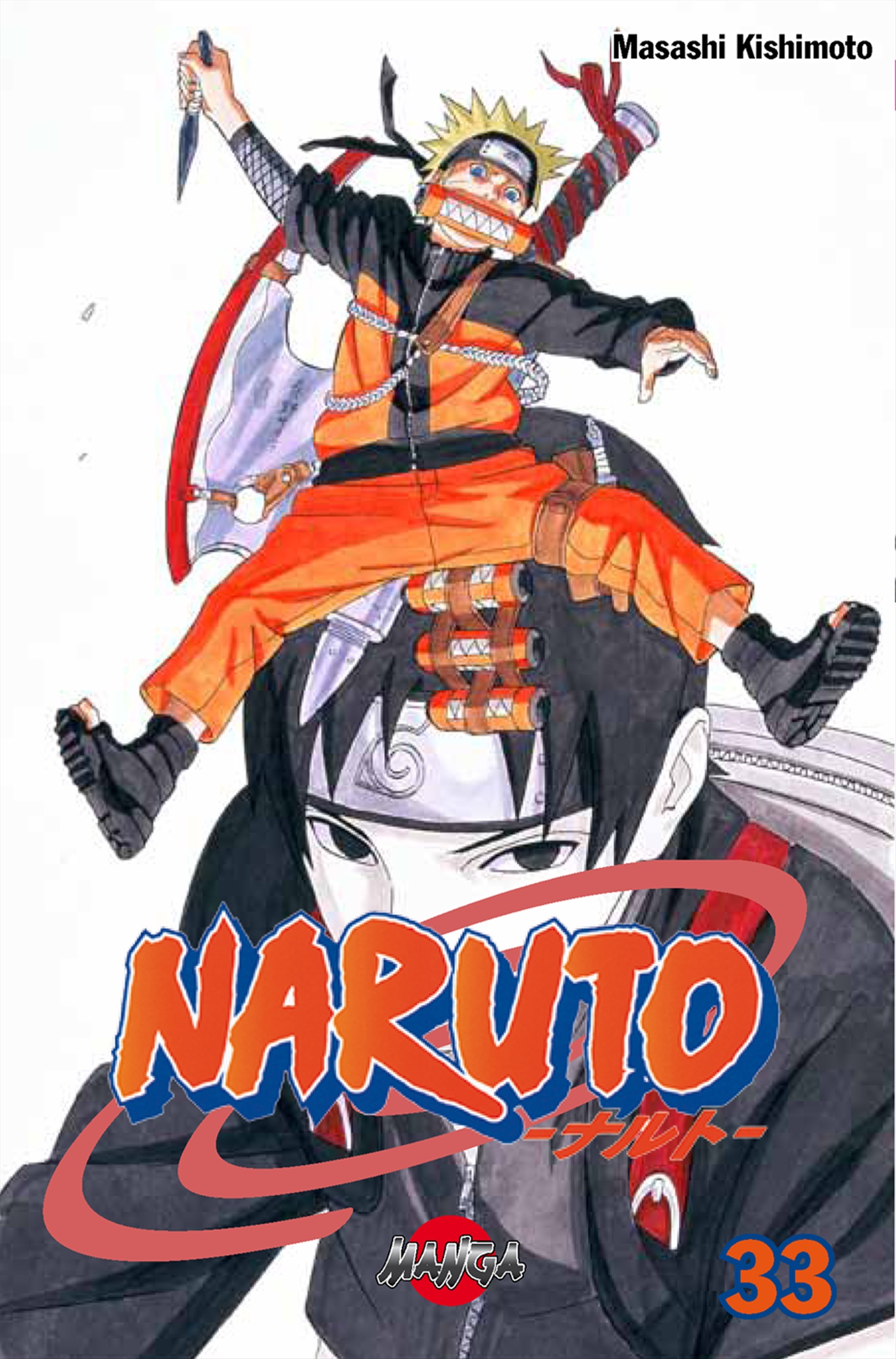Omslag: Naruto 33