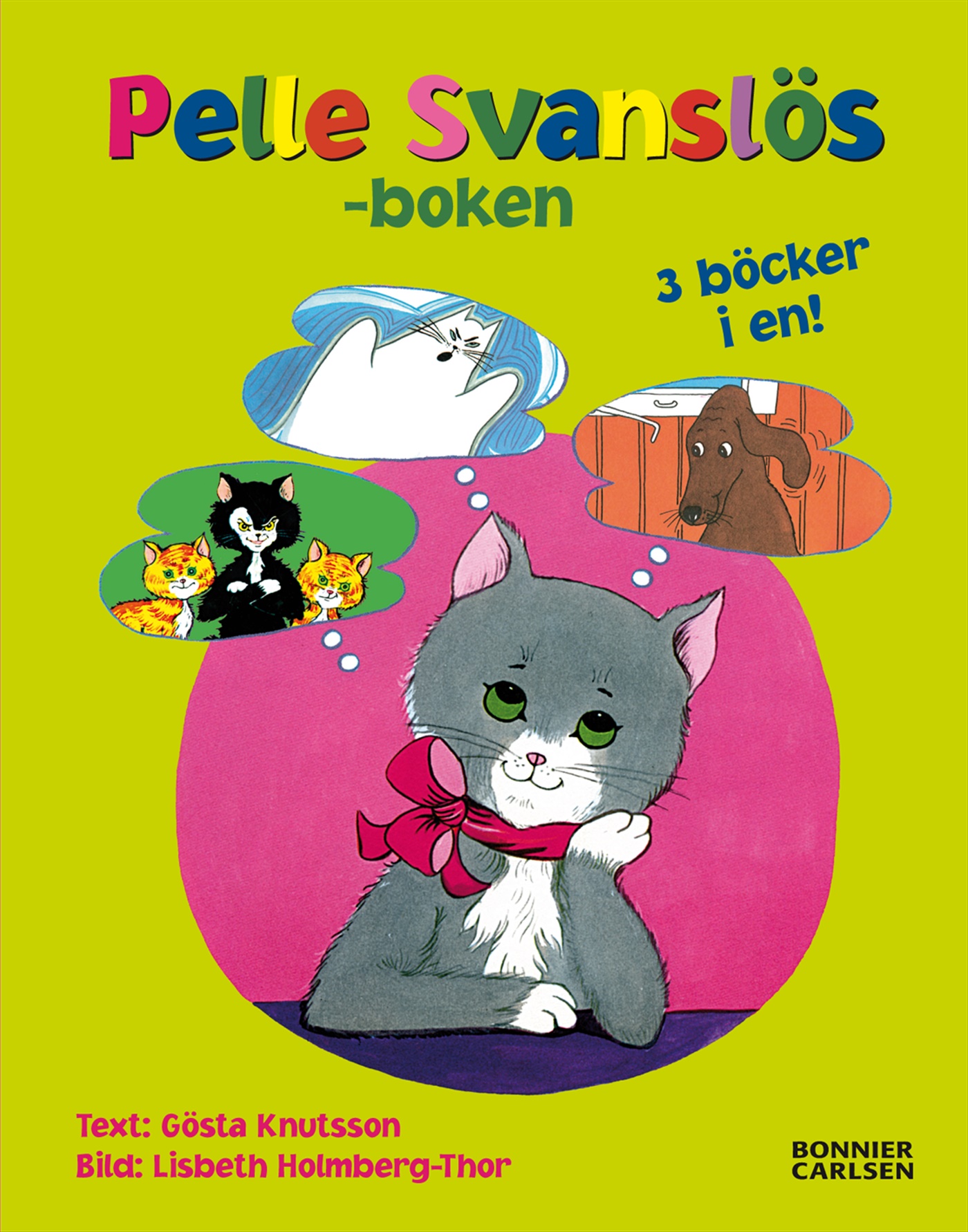 Omslag: Pelle Svanslös-boken