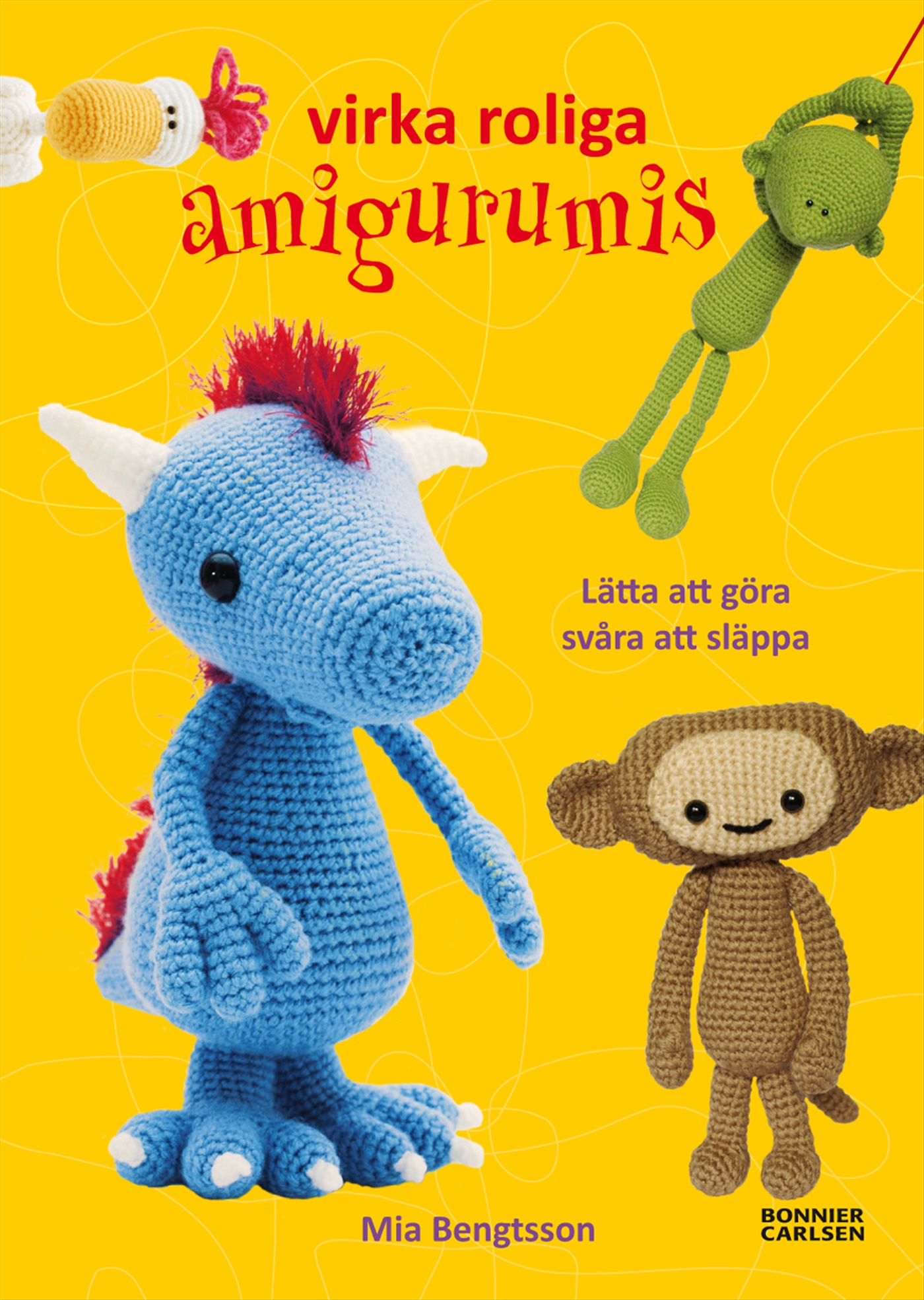 Omslag: Virka roliga amigurumis