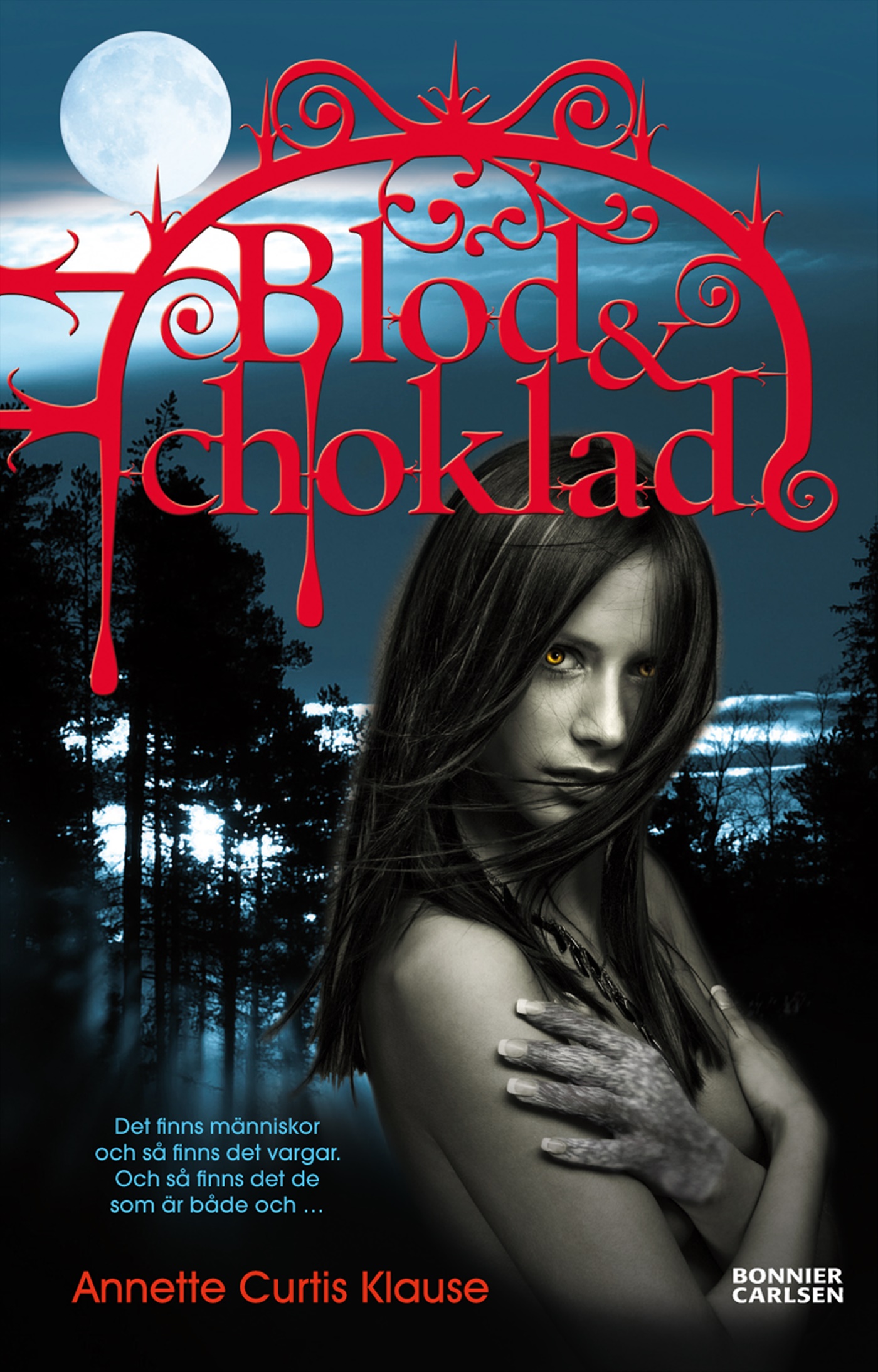 Omslag: Blod & choklad