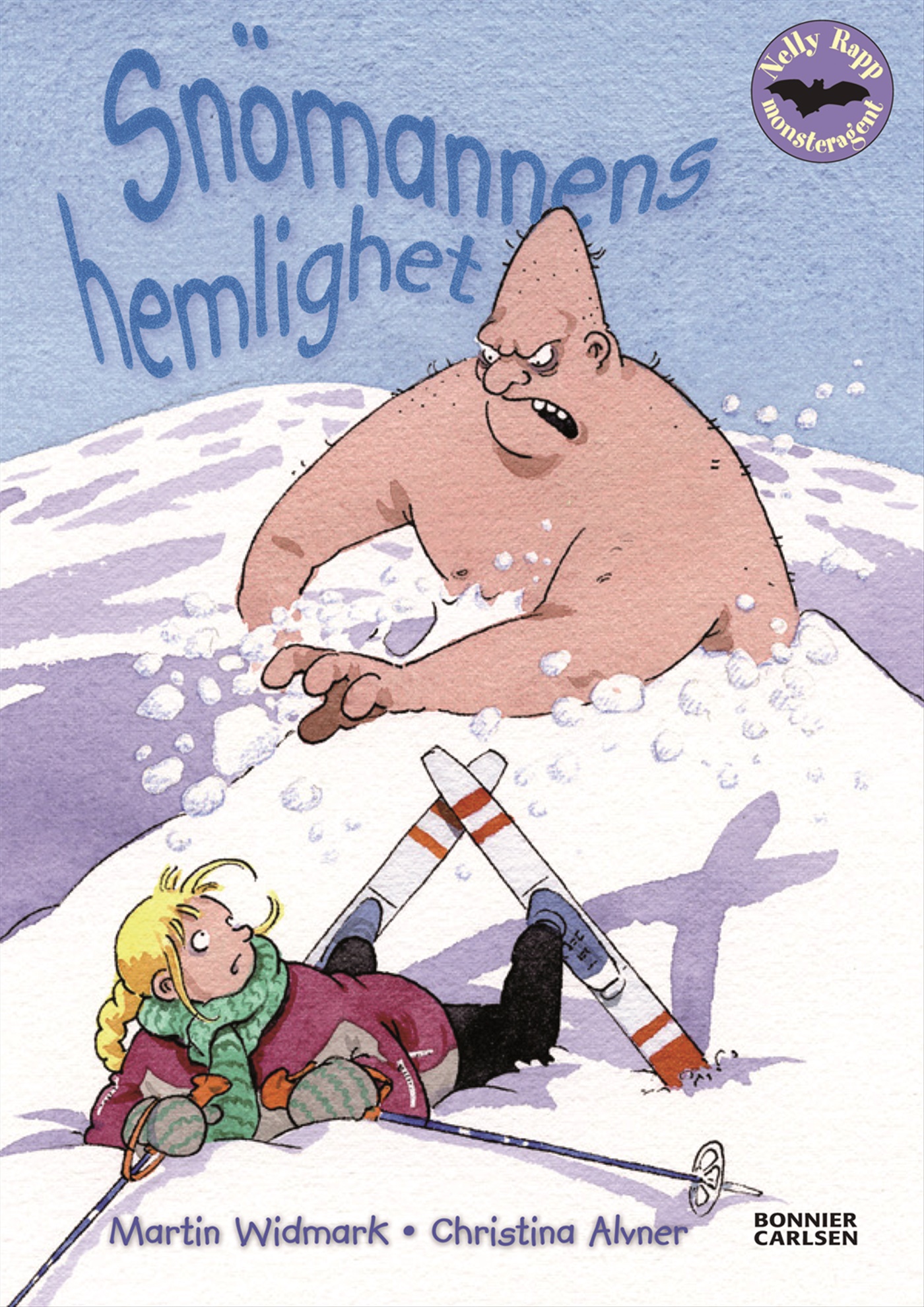 Omslag: Nelly Rapp och snömannens hemlighet
