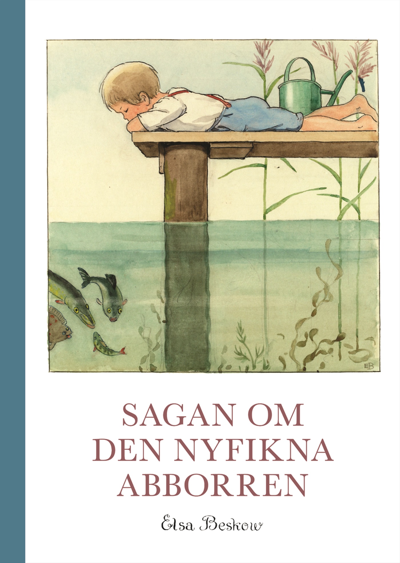 Omslag: Sagan om den nyfikna abborren