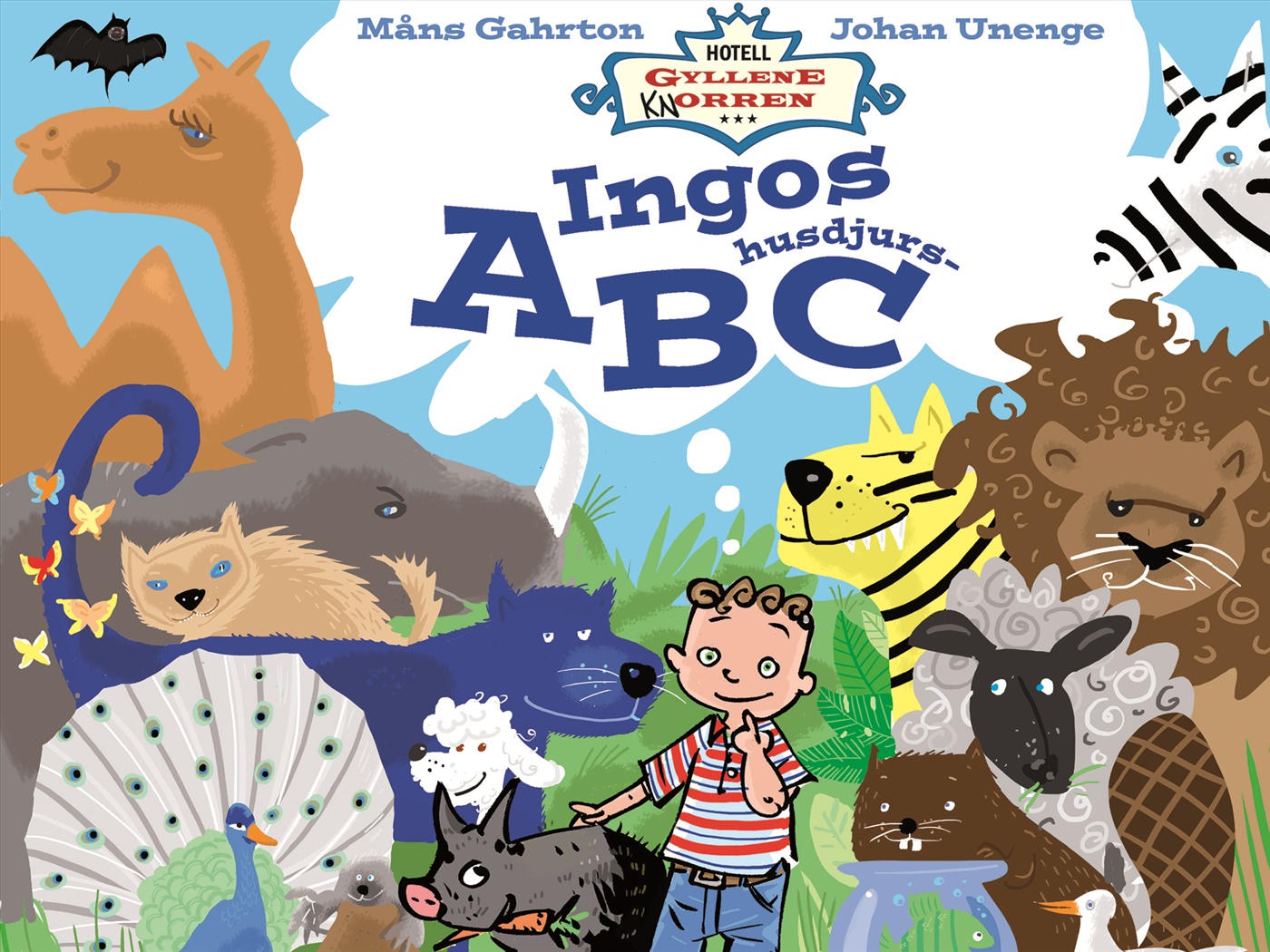 Omslag: Ingos husdjurs-ABC