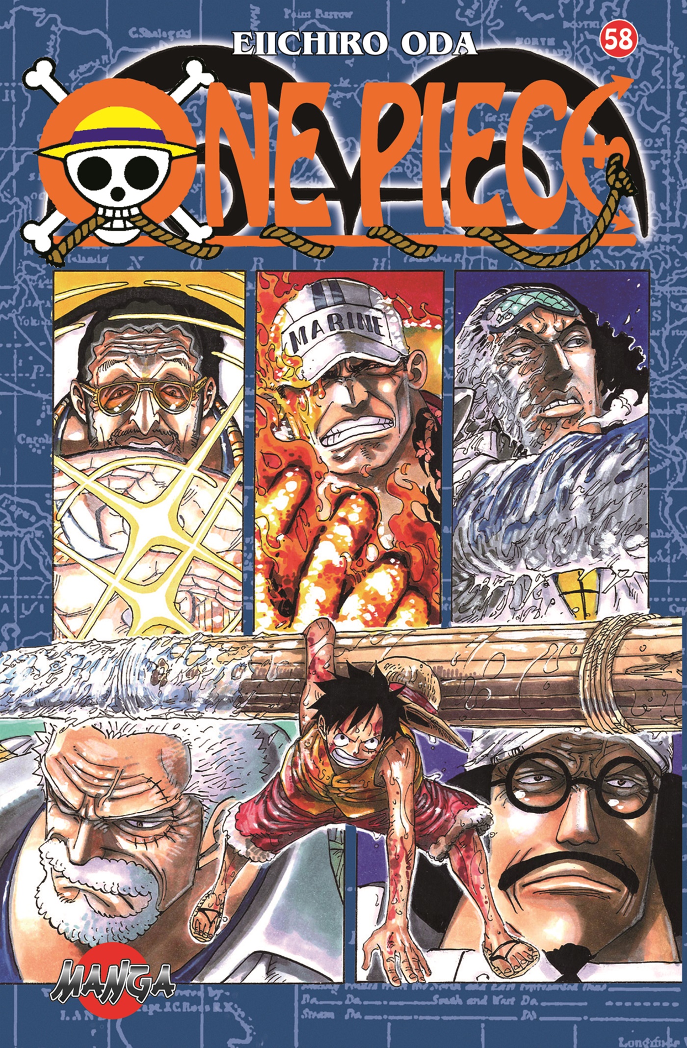 Omslag: One Piece 58