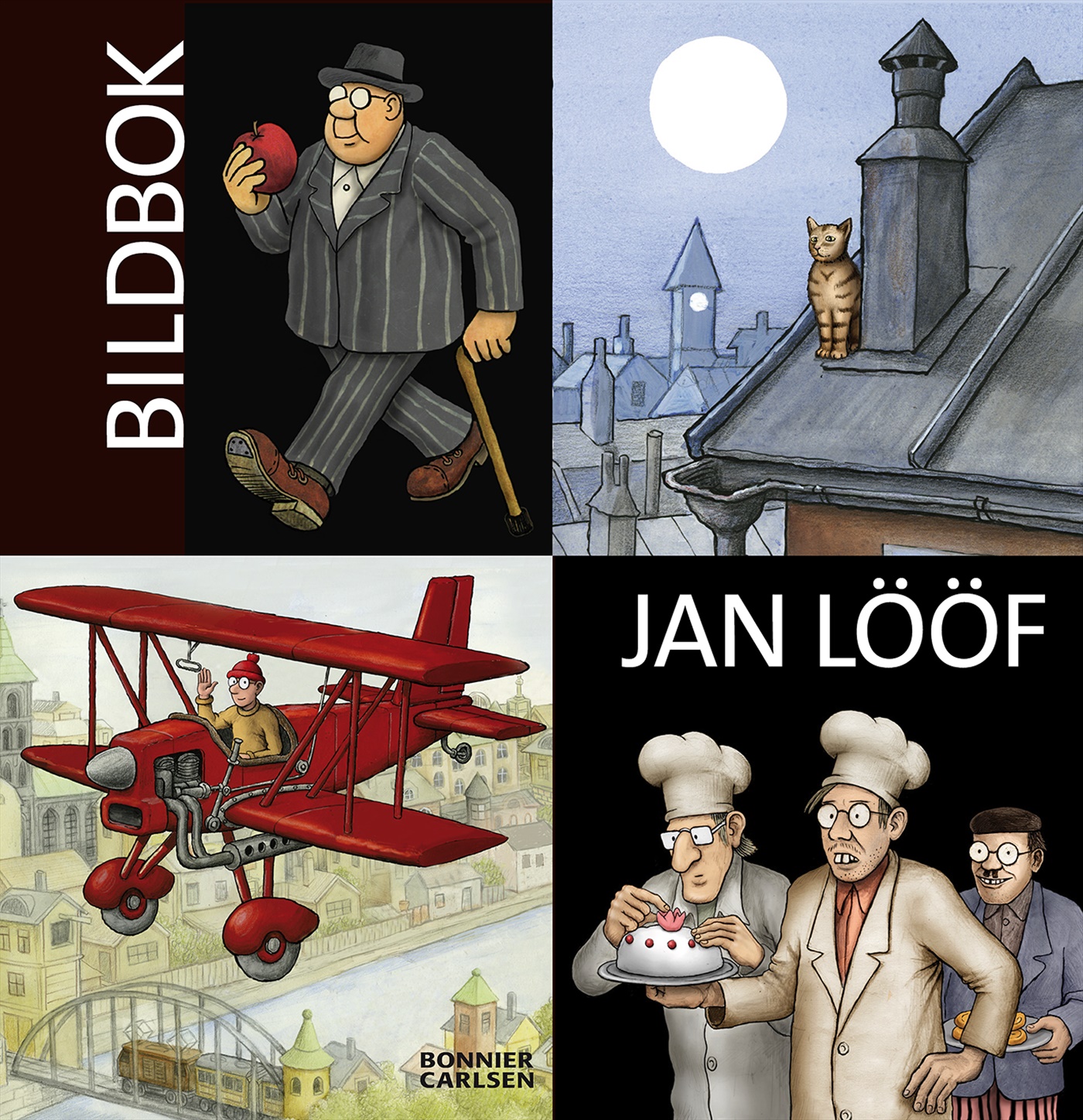 Omslag: Bildbok : ur Jan Lööfs bildvärld