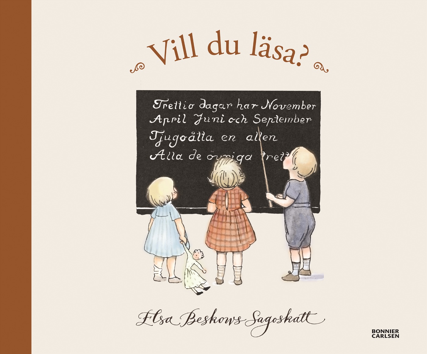 Omslag: Elsa Beskows sagoskatt. Vill du läsa?