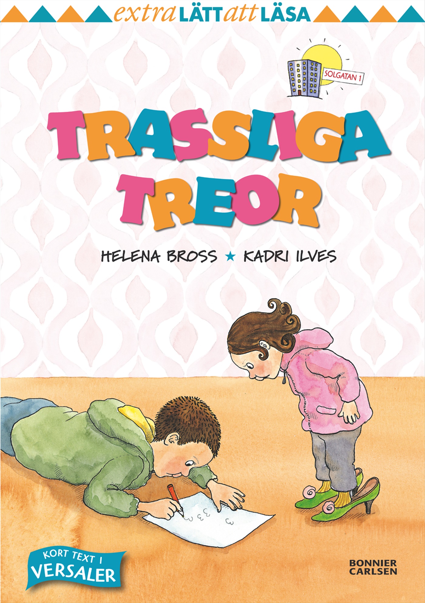 Omslag: Trassliga treor
