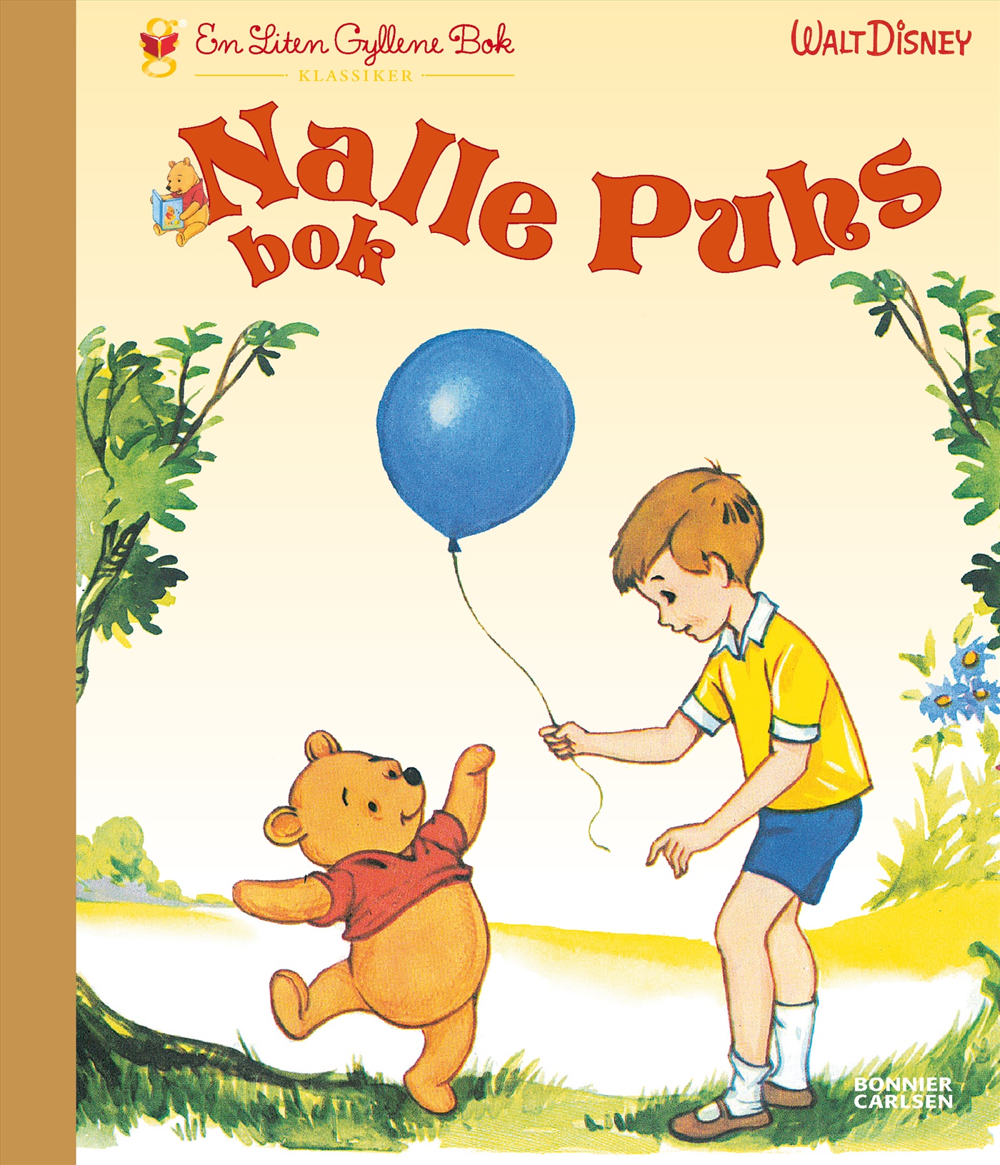 Omslag: Nalle Puhs bok