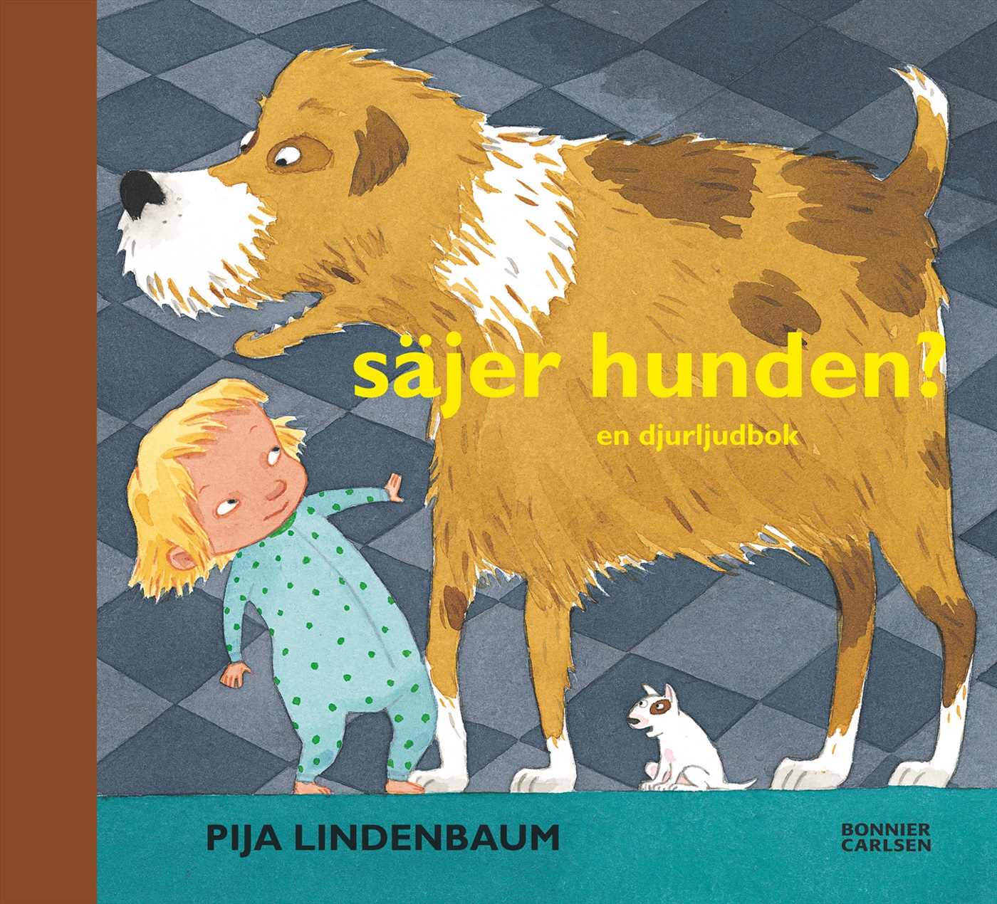 Omslag: Säjer hunden? : en djurljudbok