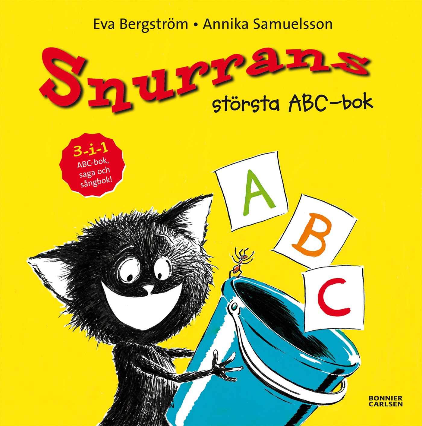 Omslag: Snurrans största ABC-bok