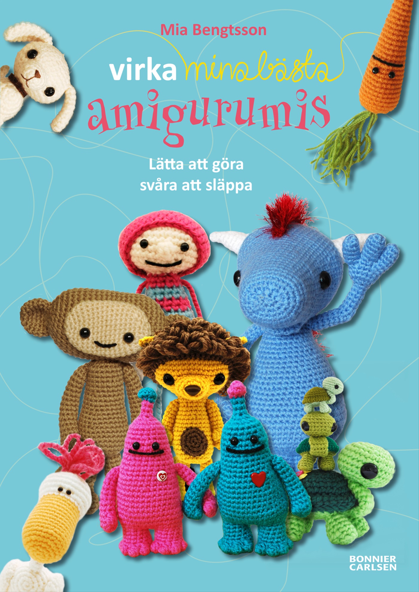 Omslag: Virka mina bästa amigurumis