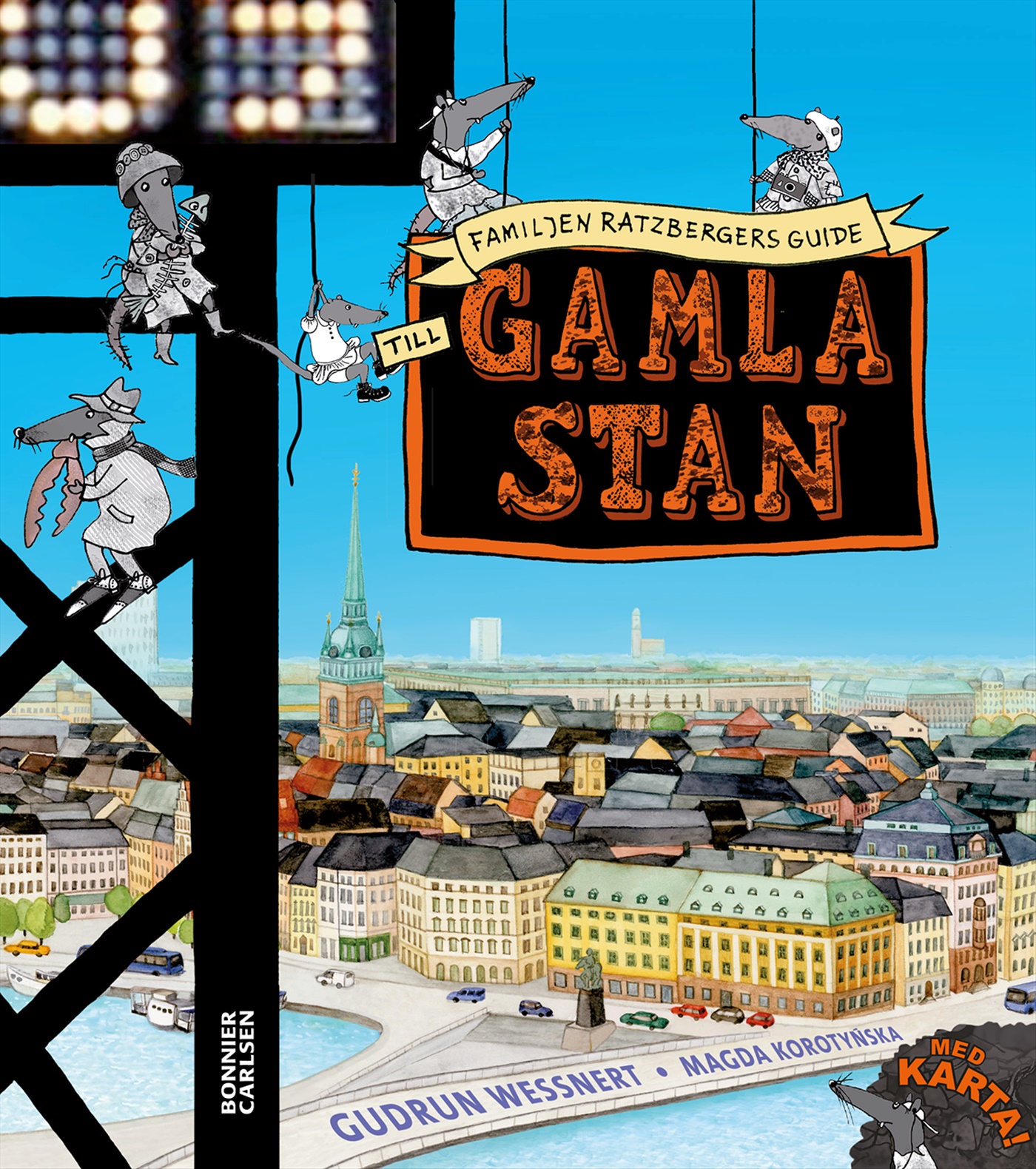 Omslag: Familjen Ratzbergers guide till Gamla Stan