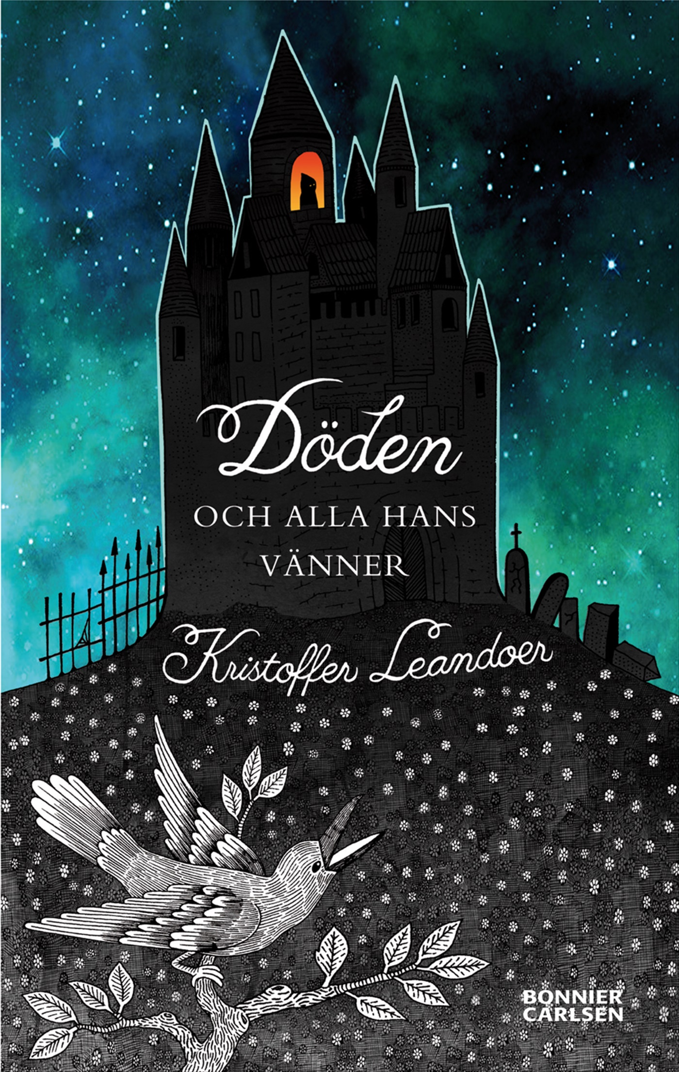 Omslag: Döden och alla hans vänner