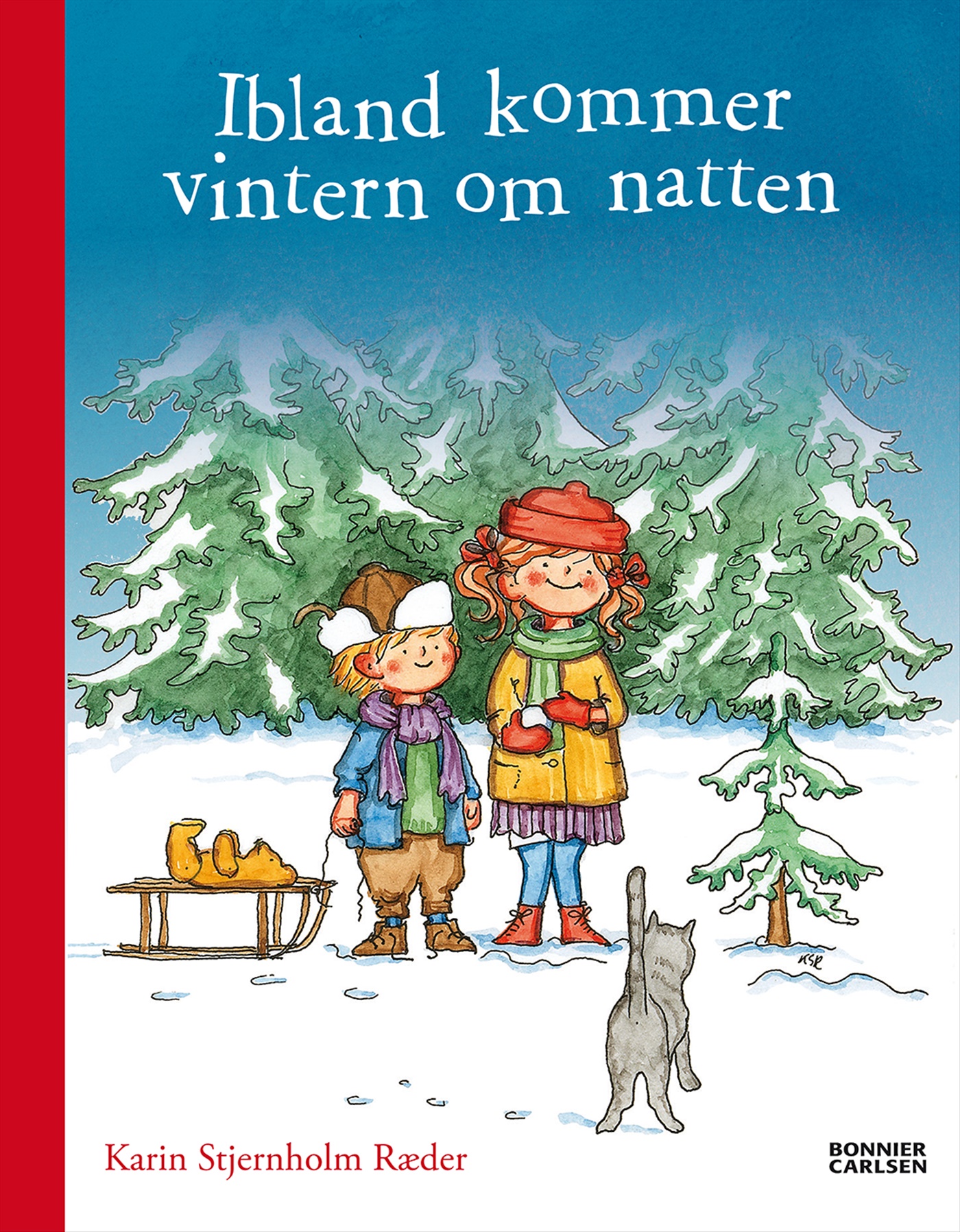 Omslag: Ibland kommer vintern om natten