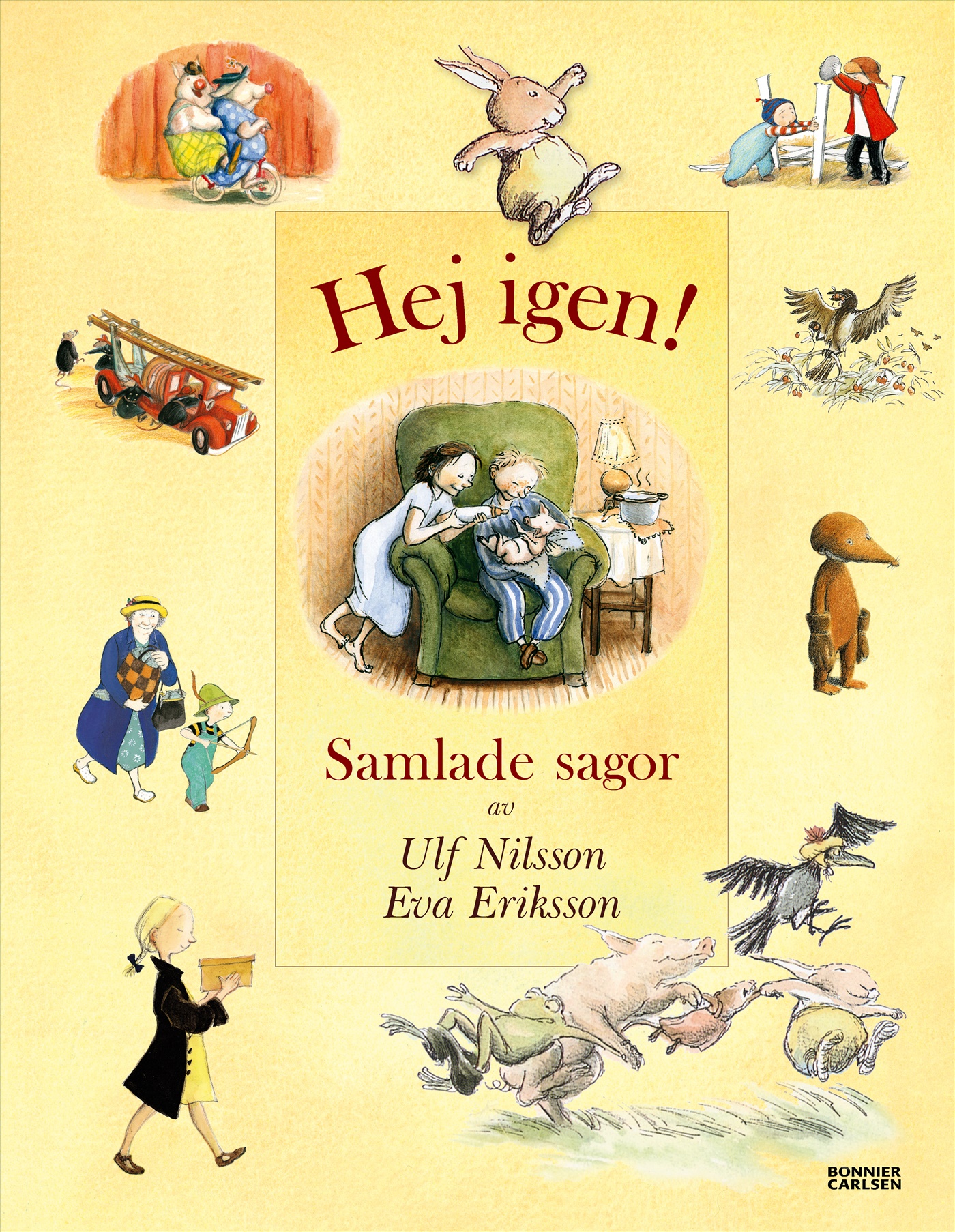 Omslag: Hej igen! Samlade sagor