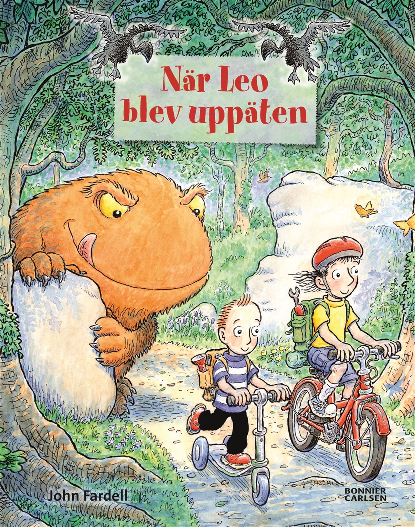 Omslag: När Leo blev uppäten