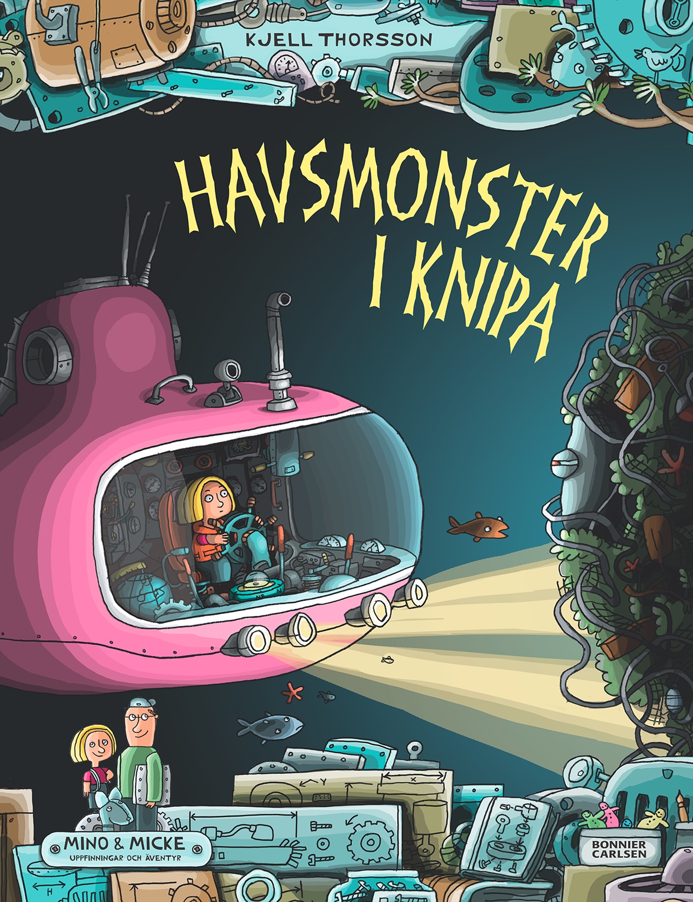 Omslag: Havsmonster i knipa