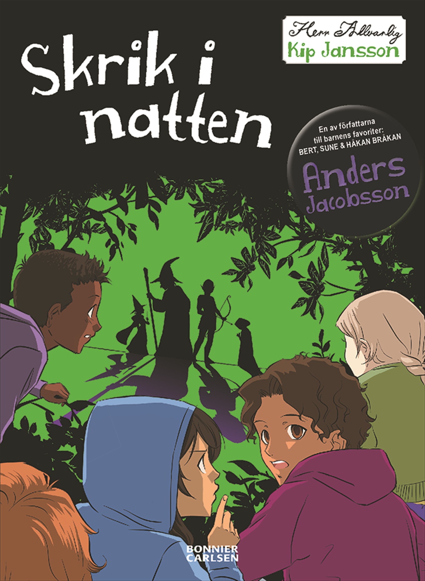Omslag: Skrik i natten