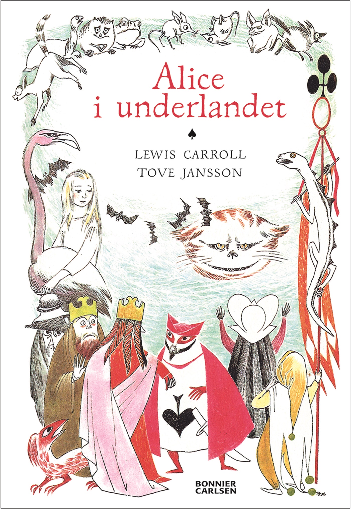Omslag: Alice i Underlandet