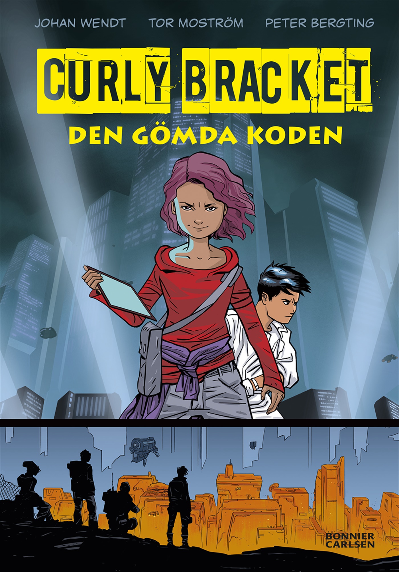 Omslag: Curly Bracket. Den gömda koden