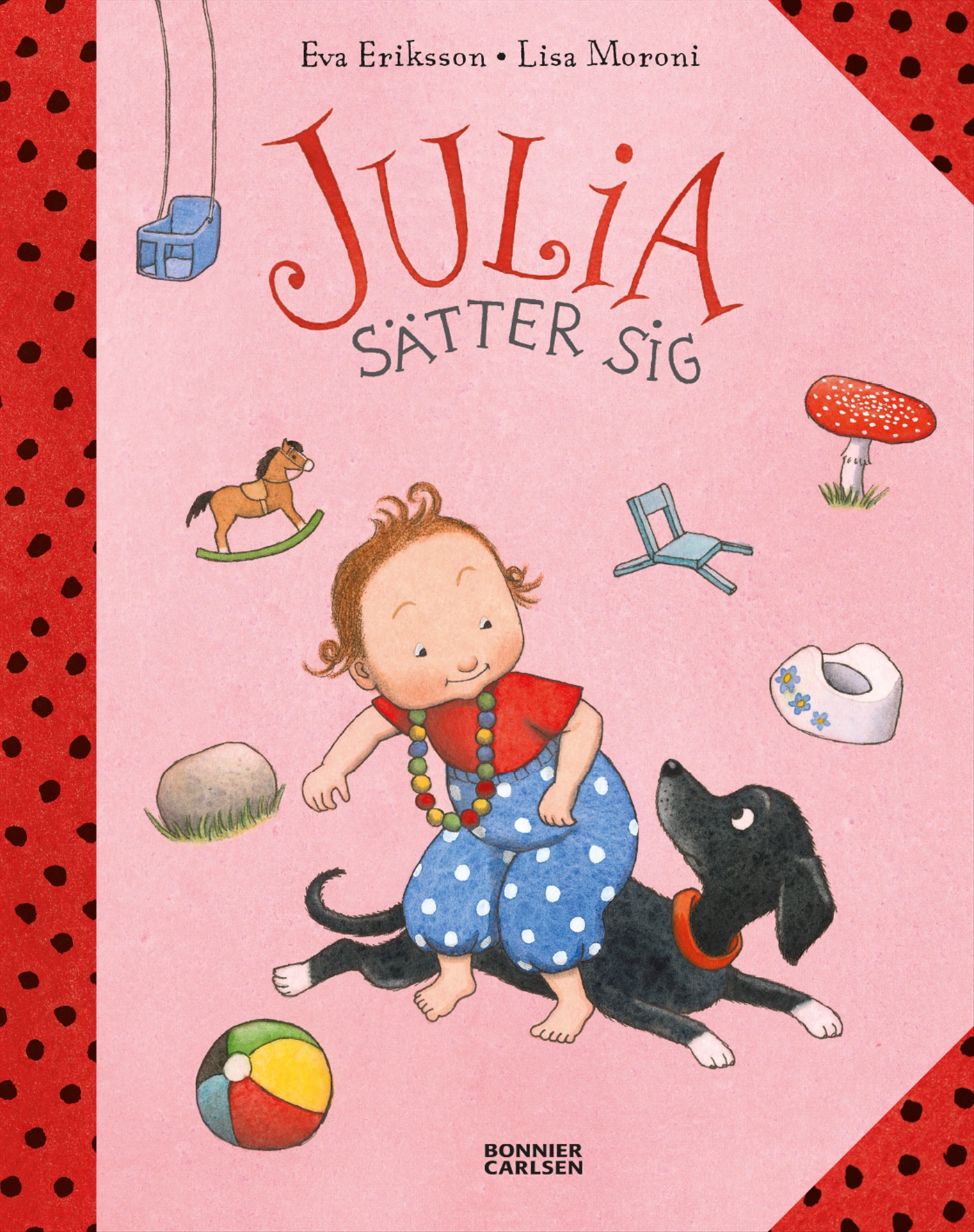 Omslag: Julia sätter sig