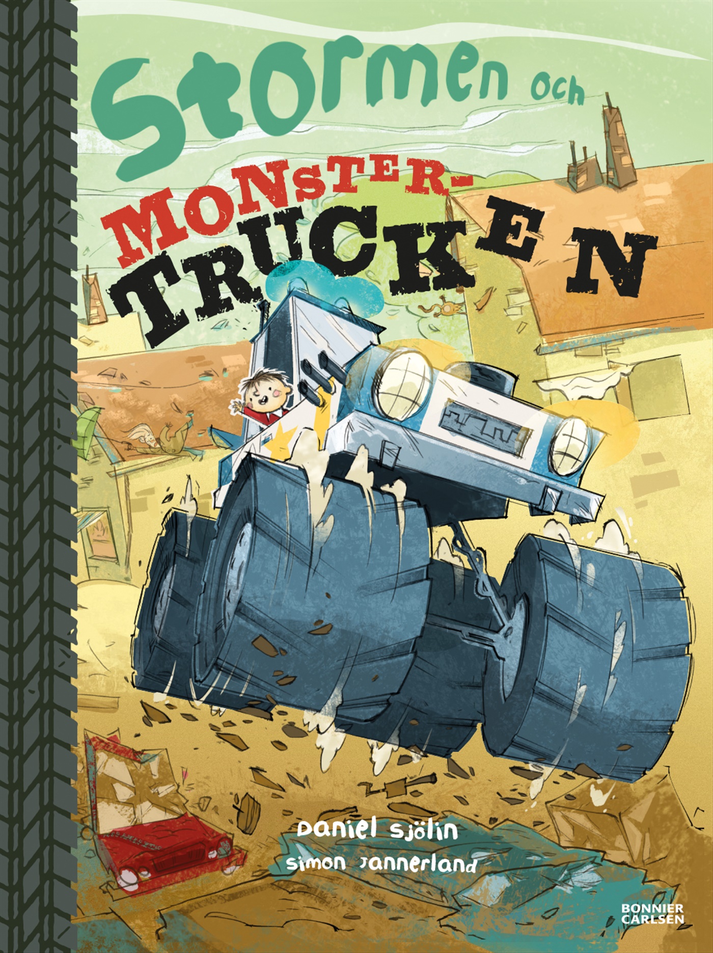 Omslag: Stormen och monstertrucken