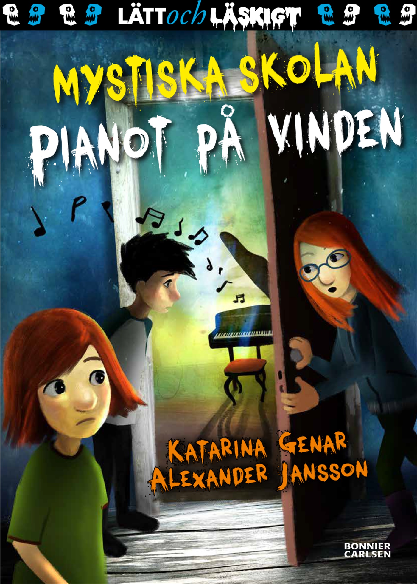 Omslag: Pianot på vinden