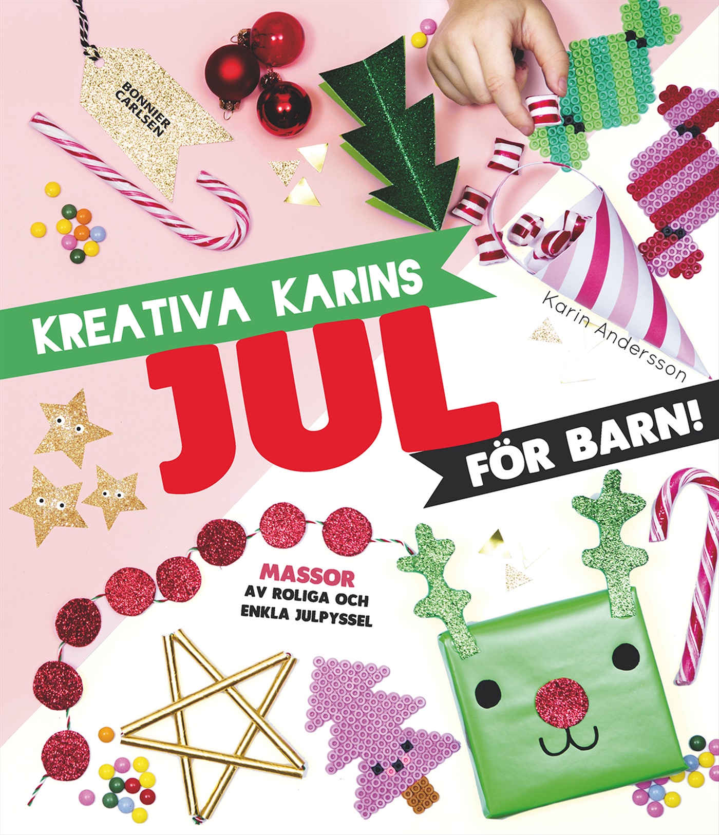 Omslag: Kreativa Karins jul för barn