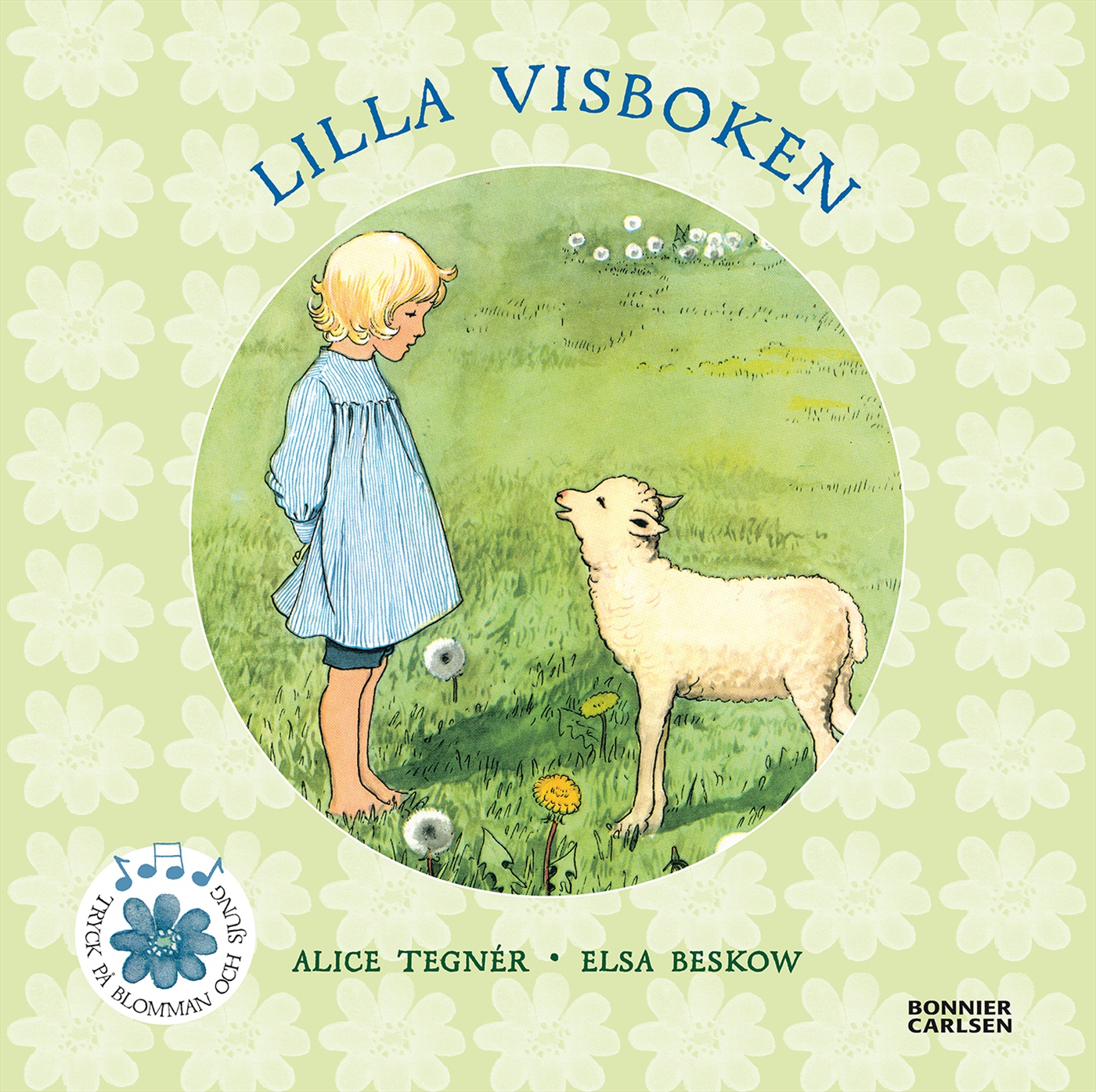 Omslag: Lilla visboken (med musik)
