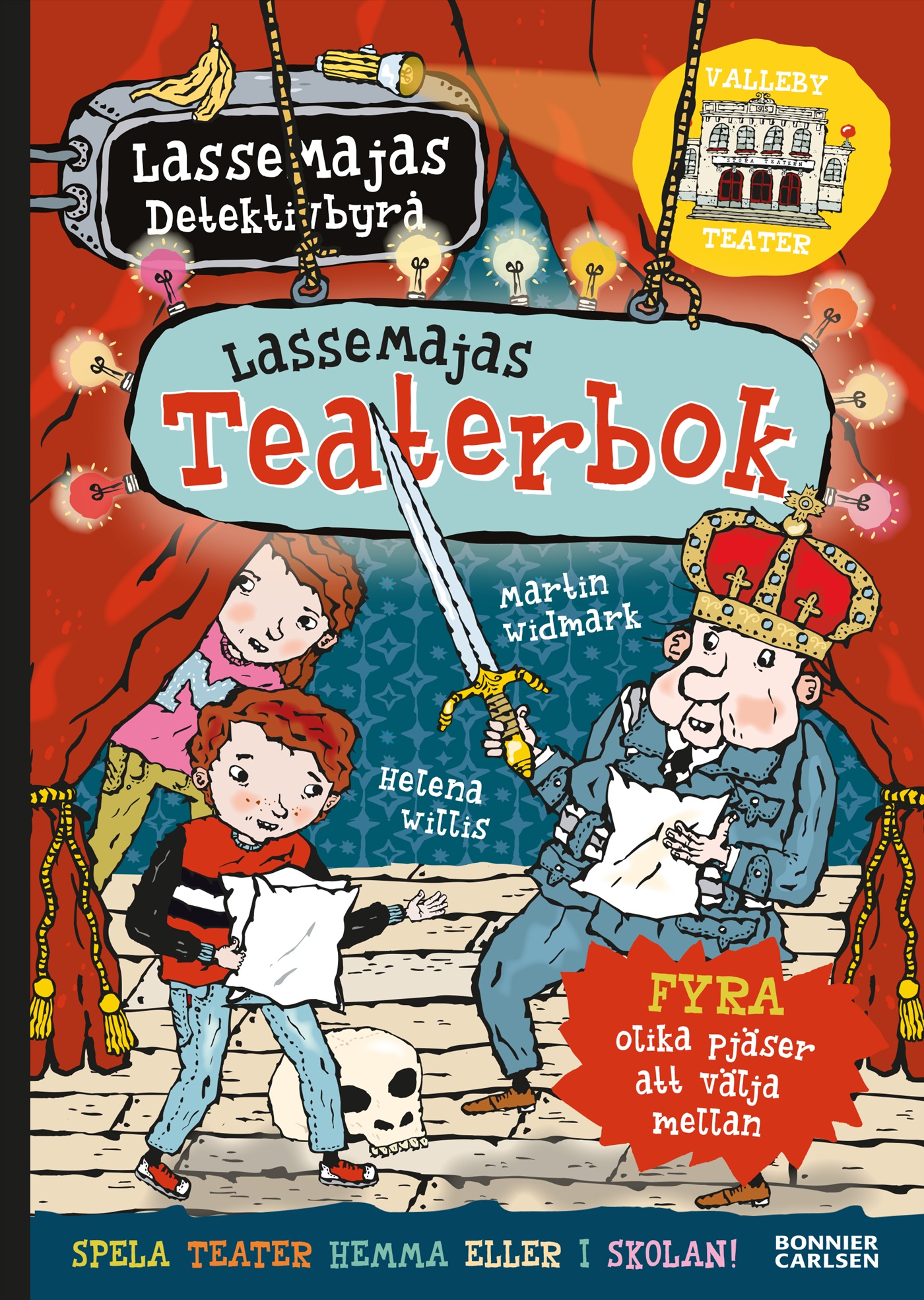 Omslag: LasseMajas teaterbok