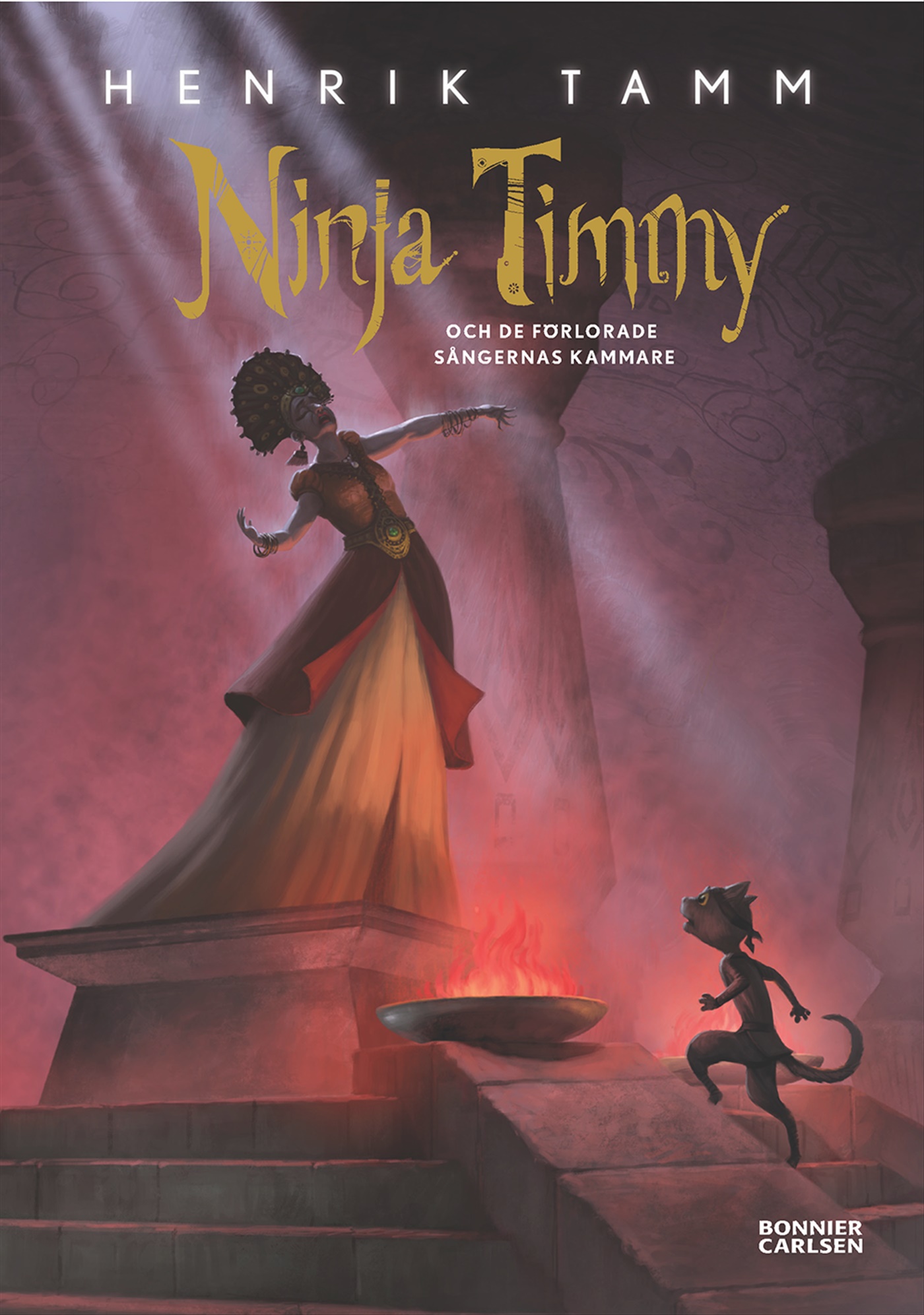 Omslag: Ninja Timmy och de förlorade sångernas kammare