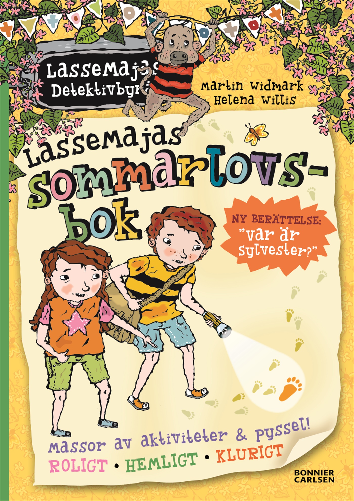 Omslag: LasseMajas sommarlovsbok. Var är Sylvester?
