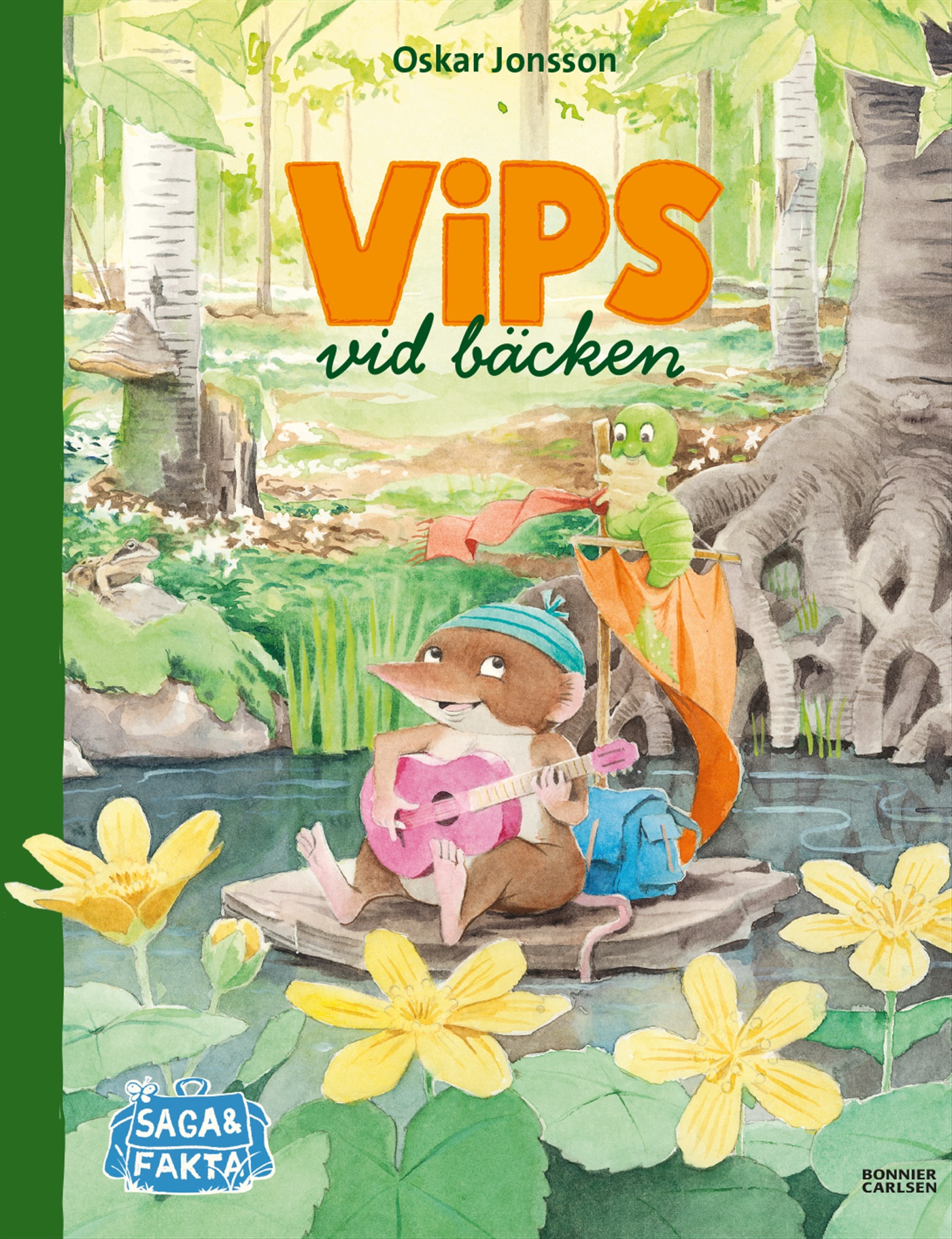 Omslag: Vips vid bäcken