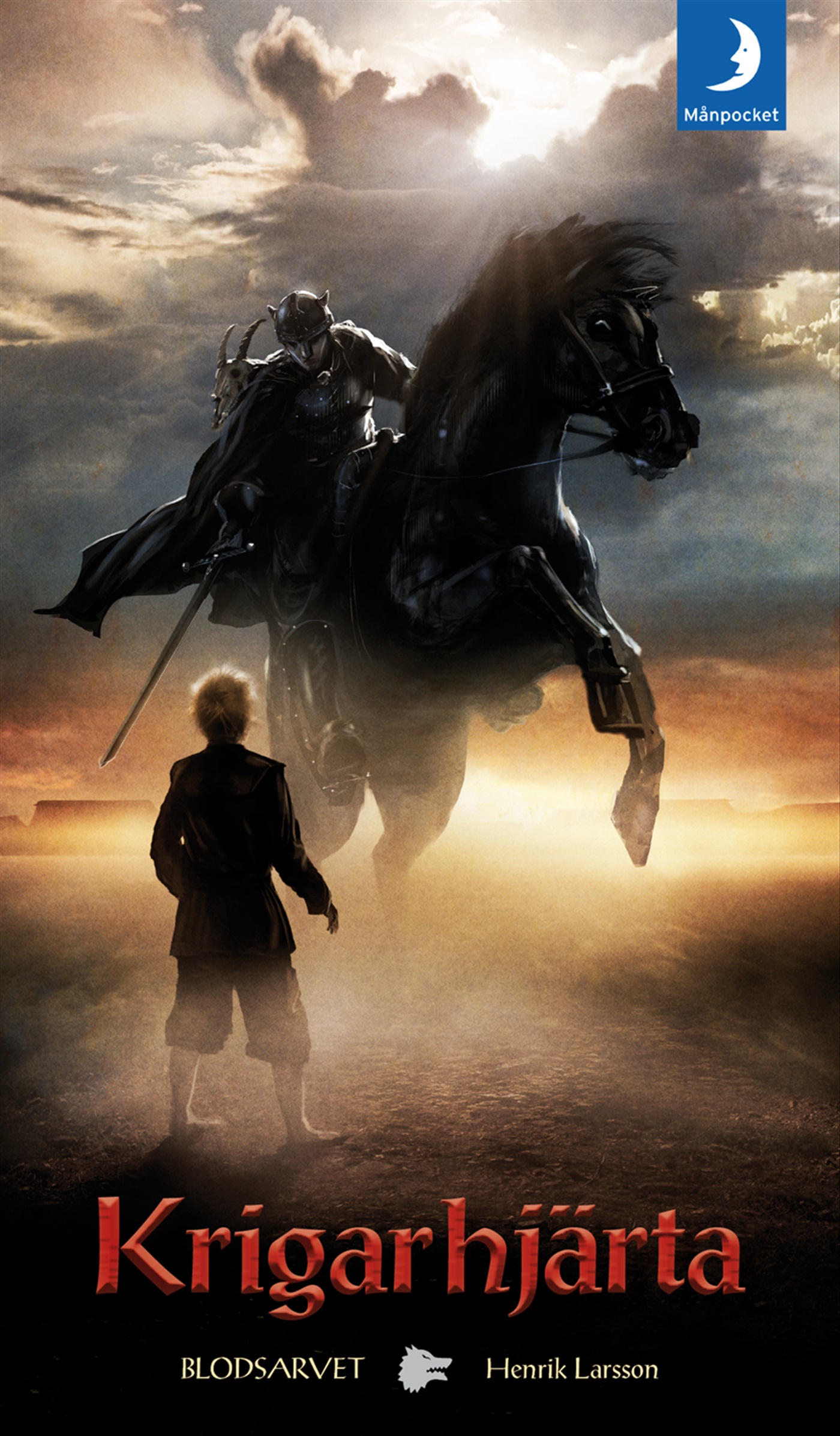 Omslag: Krigarhjärta