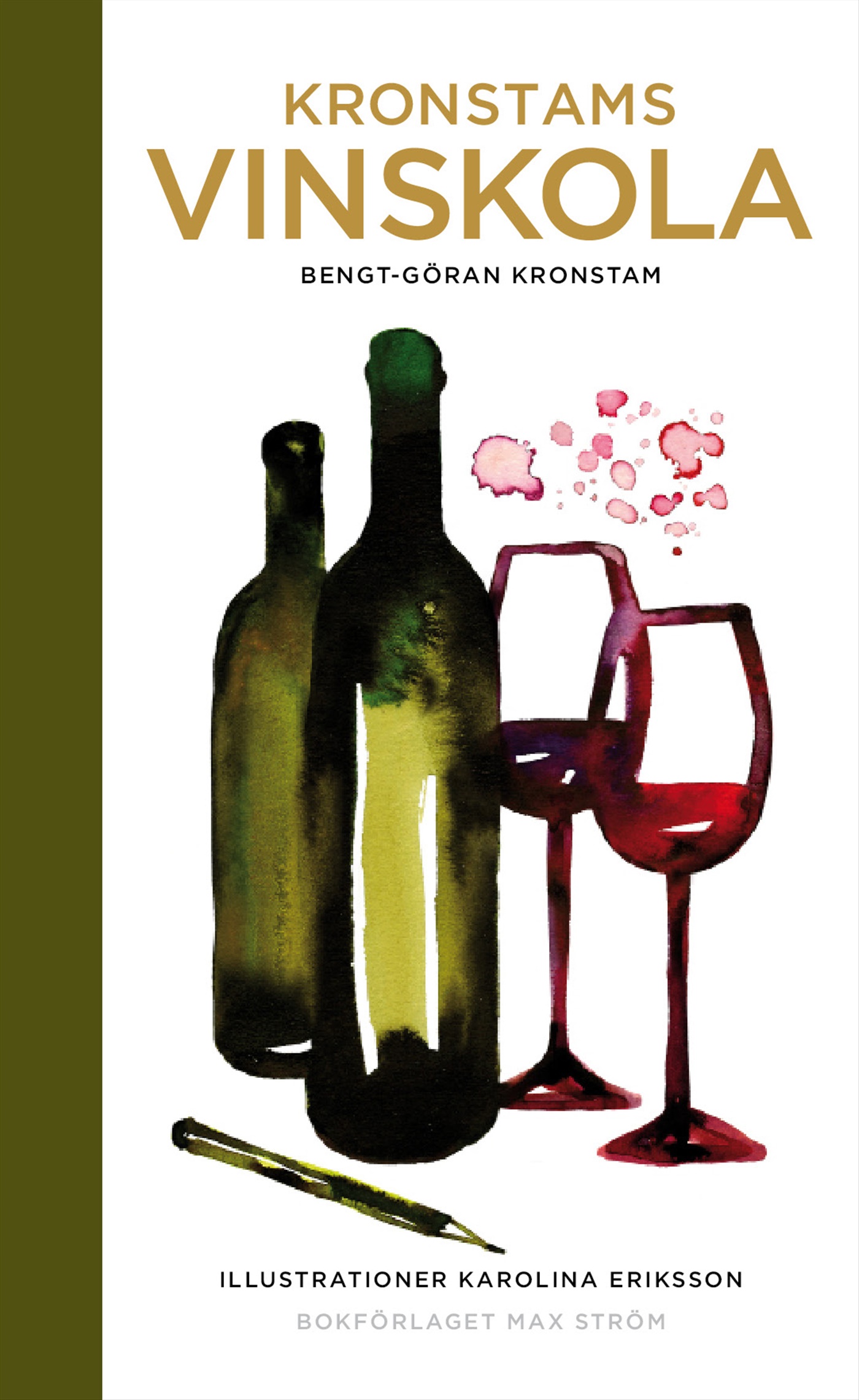 Omslag: Kronstams vinskola