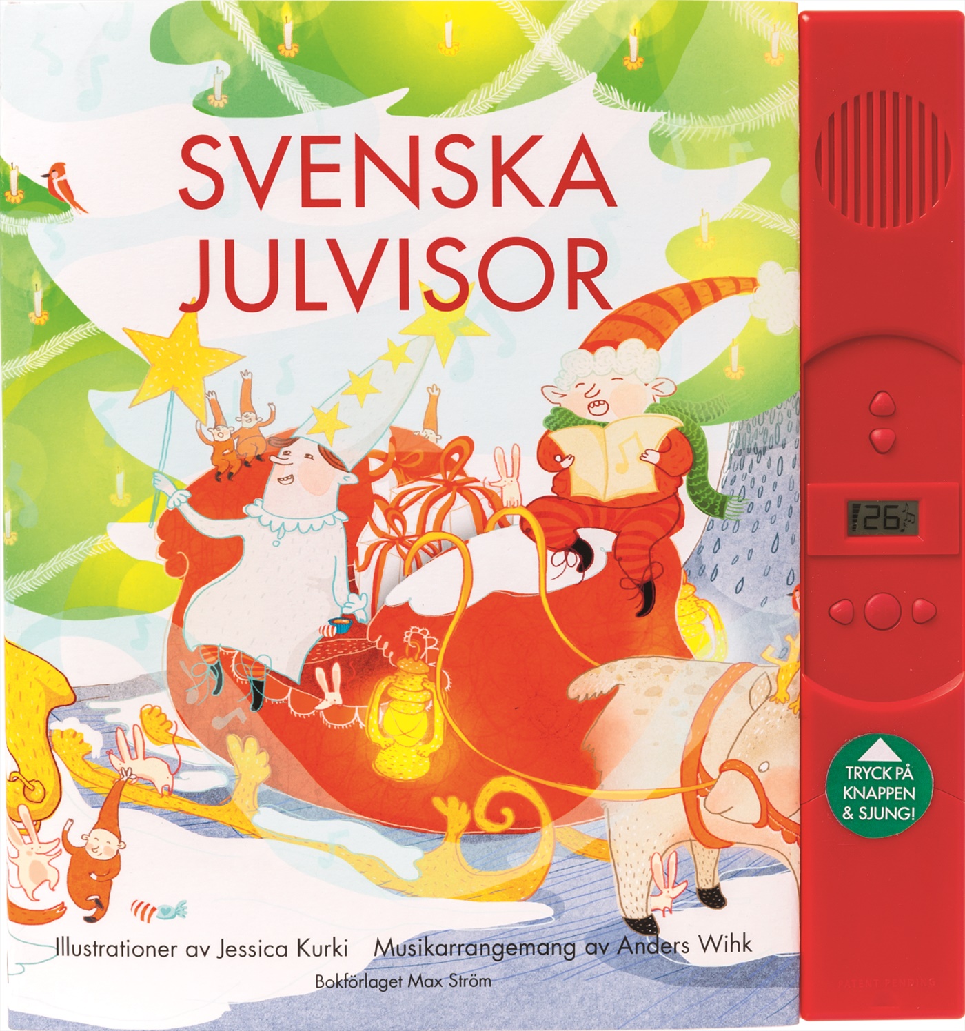 Omslag: Svenska julvisor