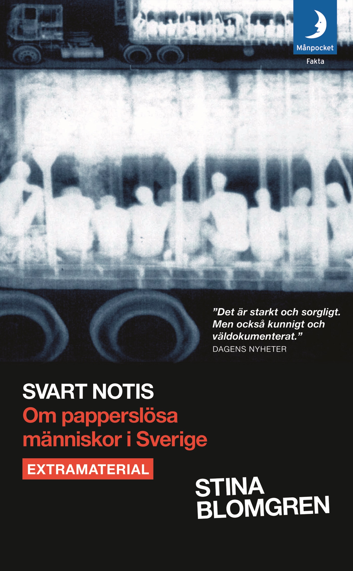 Omslag: Svart notis