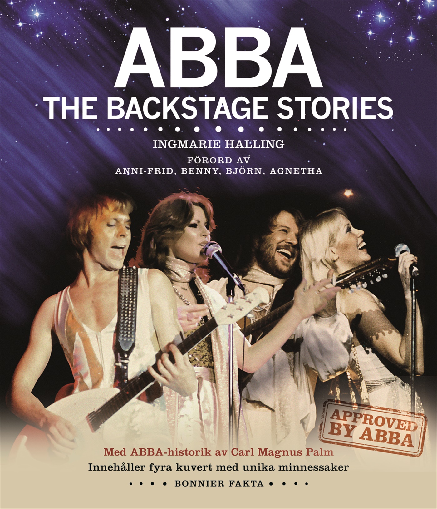 Omslag: ABBA The Backstage stories (svensk)